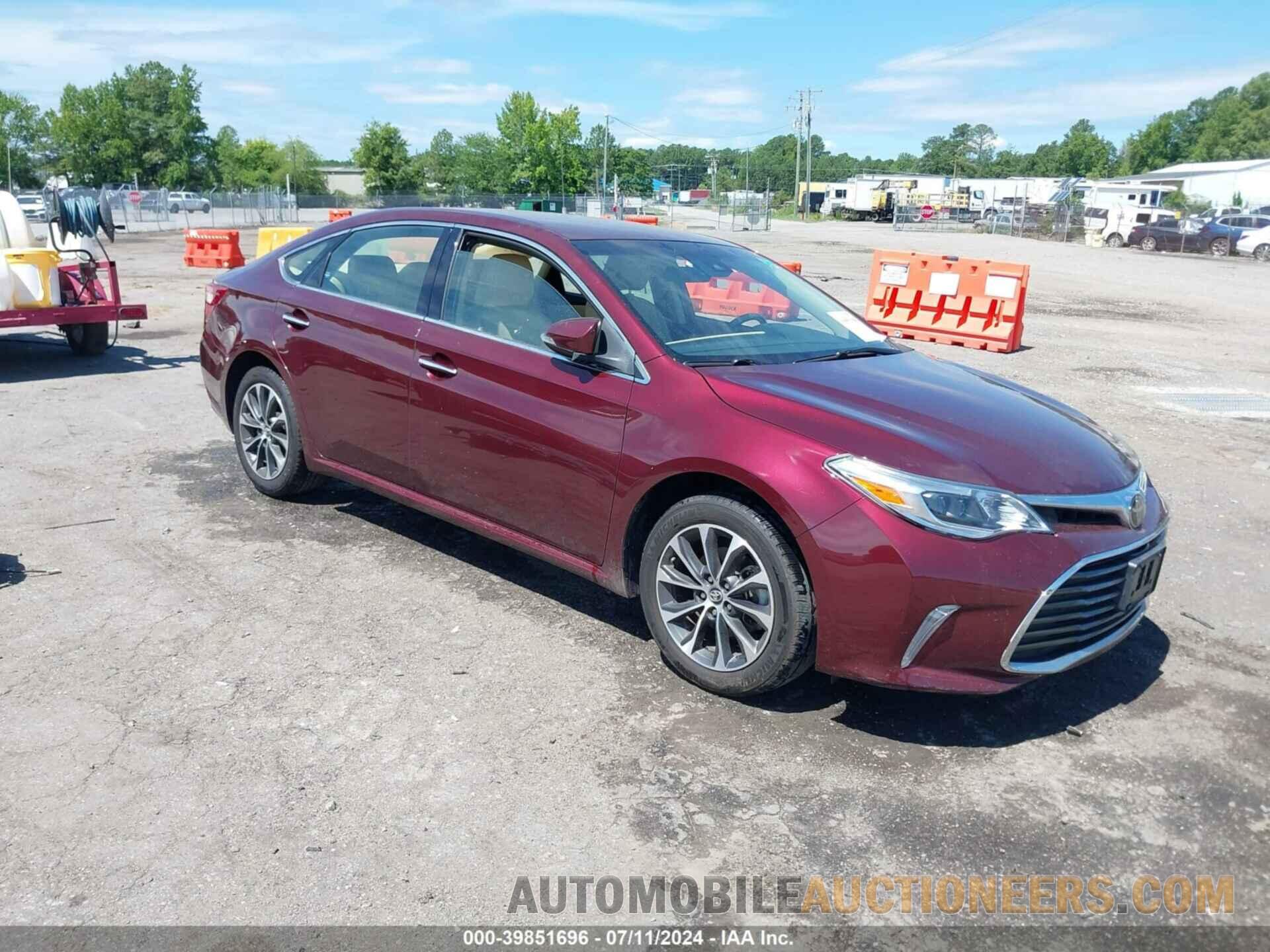 4T1BK1EB2JU287866 TOYOTA AVALON 2018