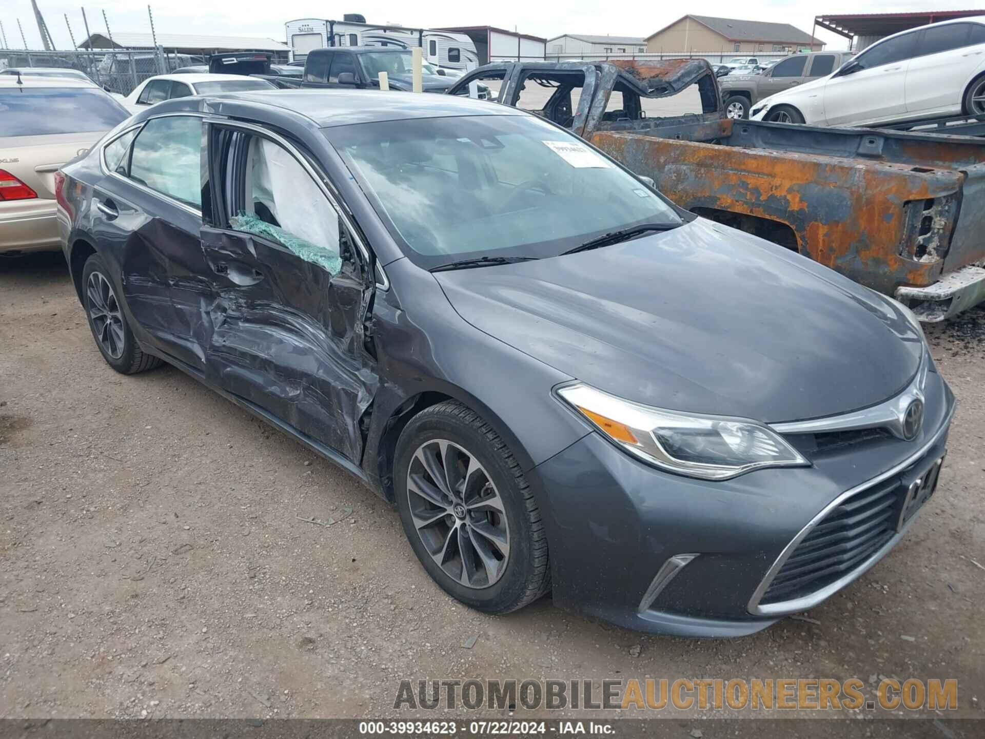 4T1BK1EB2JU288421 TOYOTA AVALON 2018