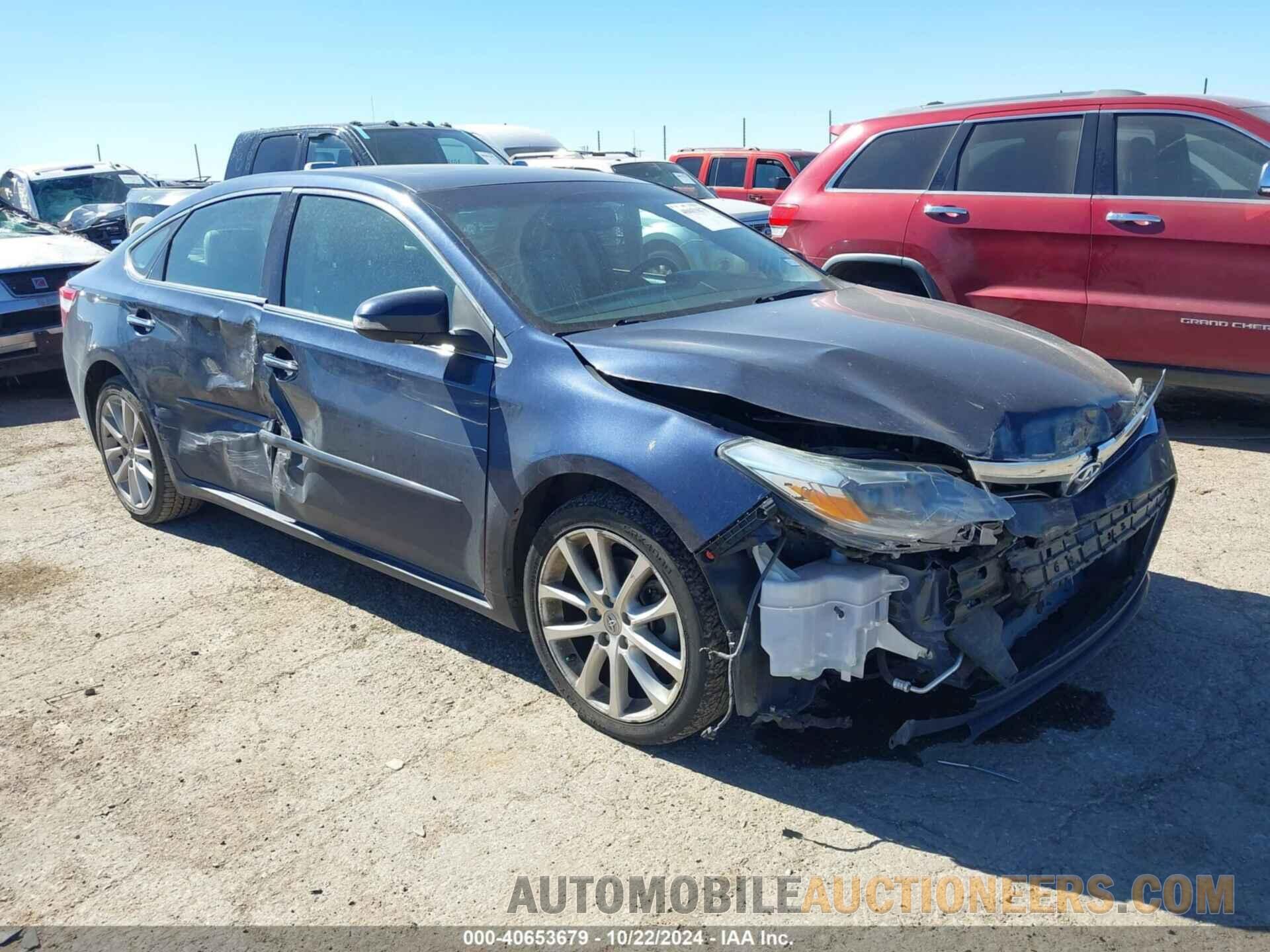 4T1BK1EB3EU089383 TOYOTA AVALON 2014