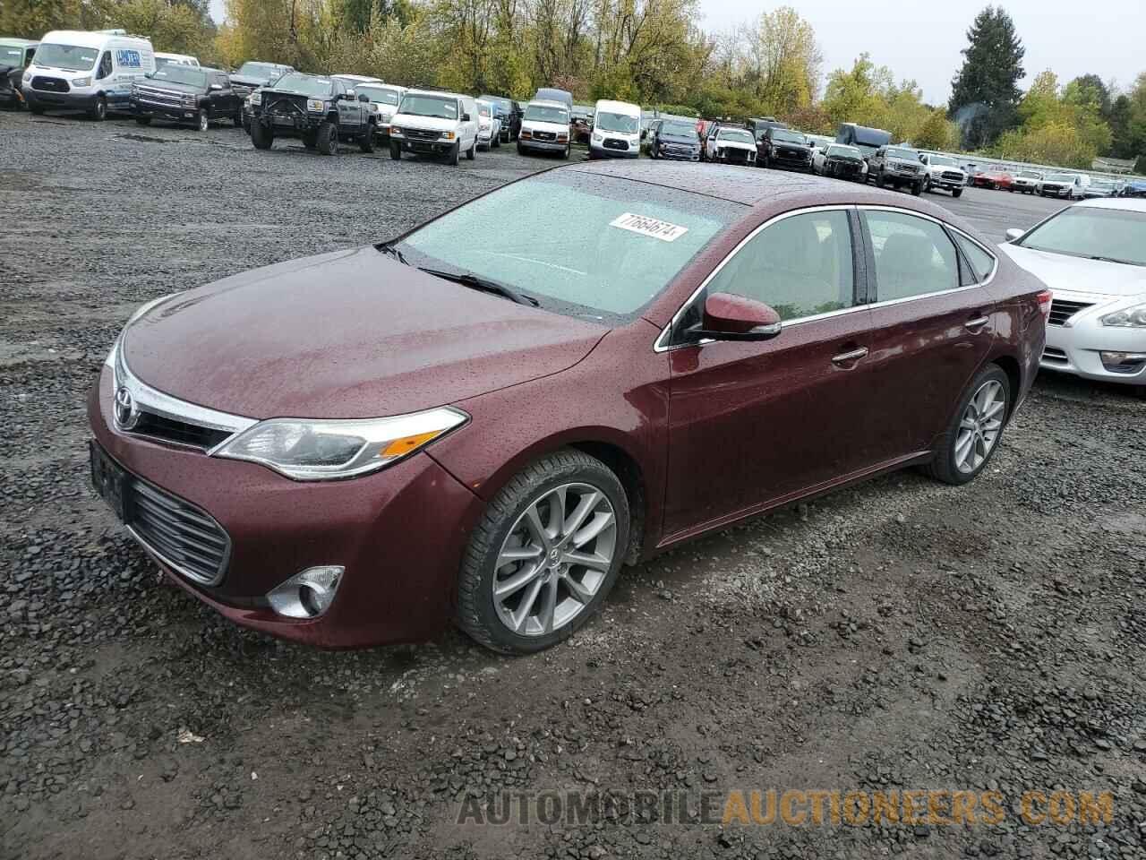 4T1BK1EB3EU127632 TOYOTA AVALON 2014