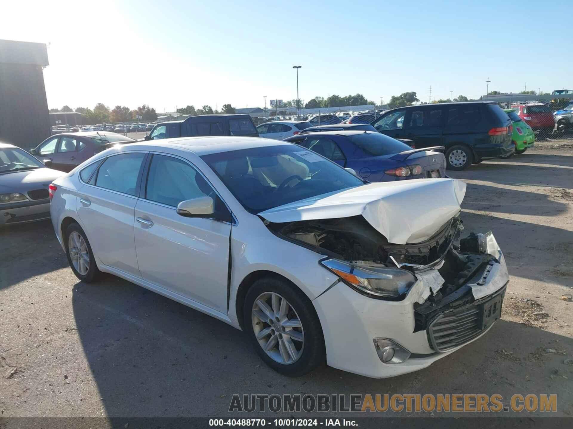 4T1BK1EB3FU137868 TOYOTA AVALON 2015