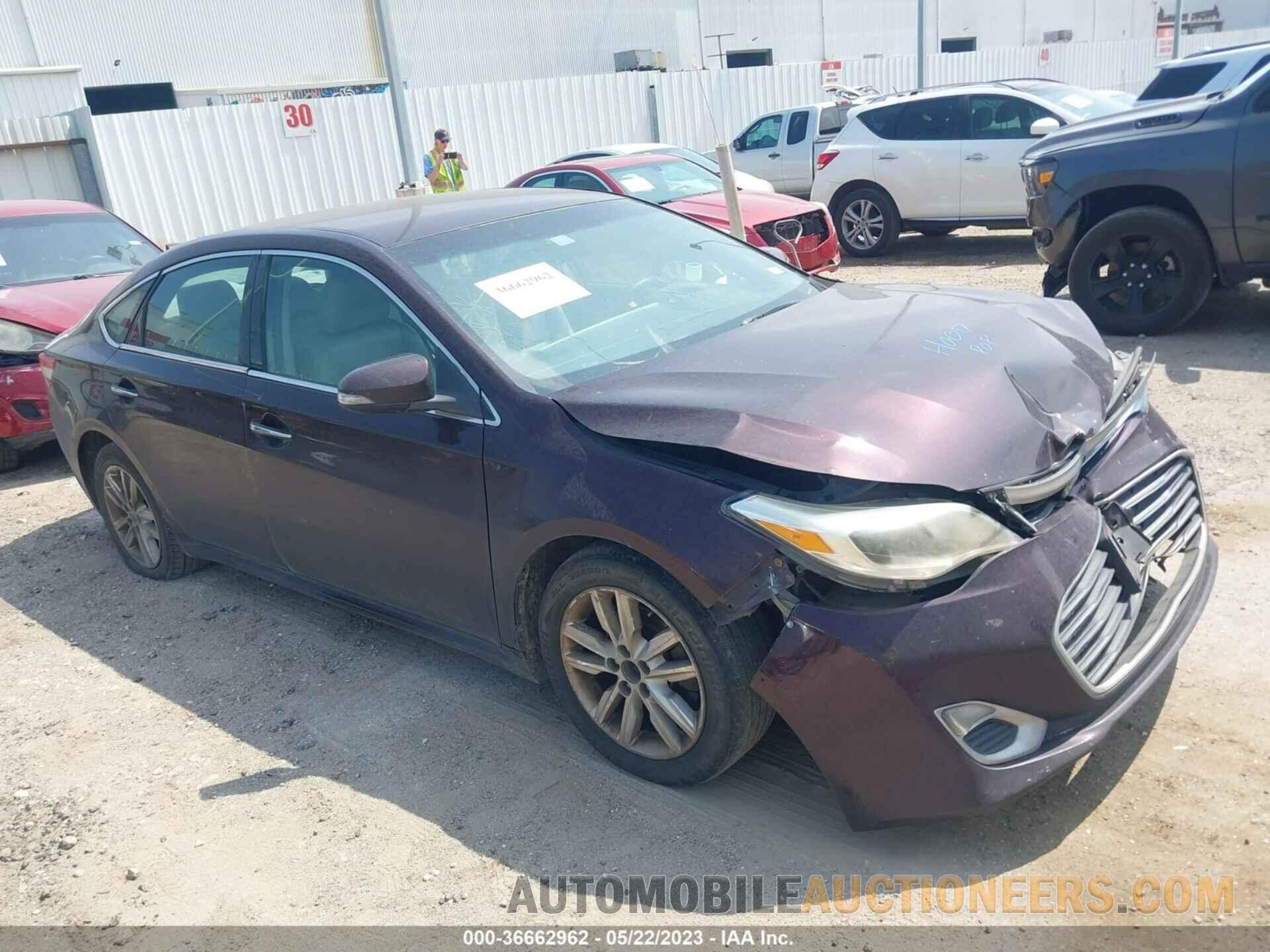 4T1BK1EB3FU140804 TOYOTA AVALON 2015