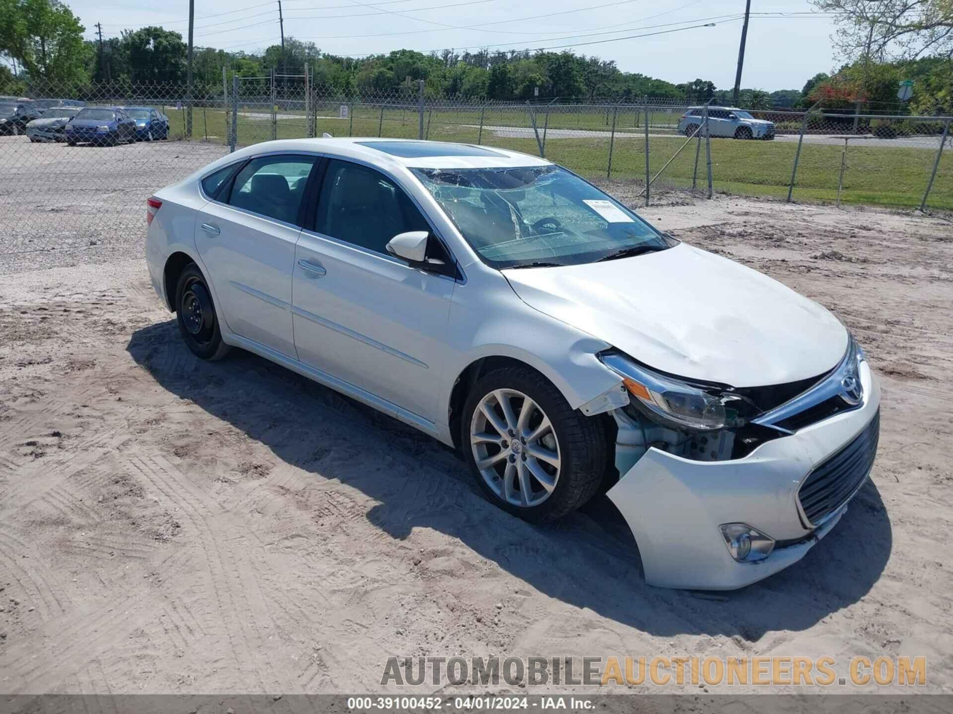 4T1BK1EB3FU144223 TOYOTA AVALON 2015