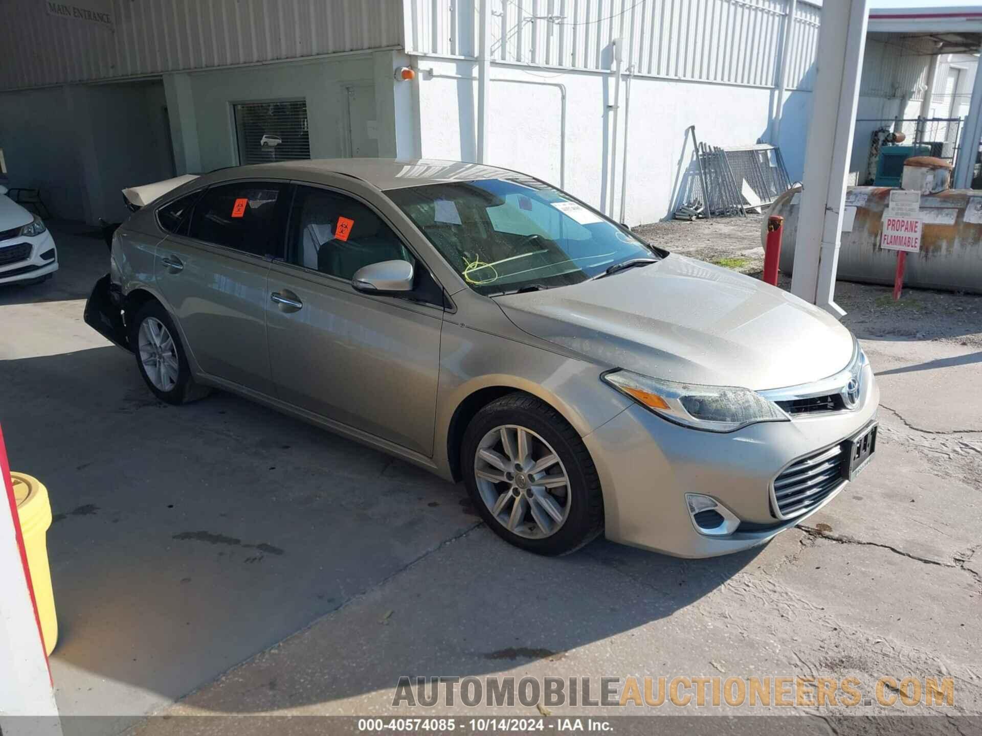 4T1BK1EB3FU161474 TOYOTA AVALON 2015