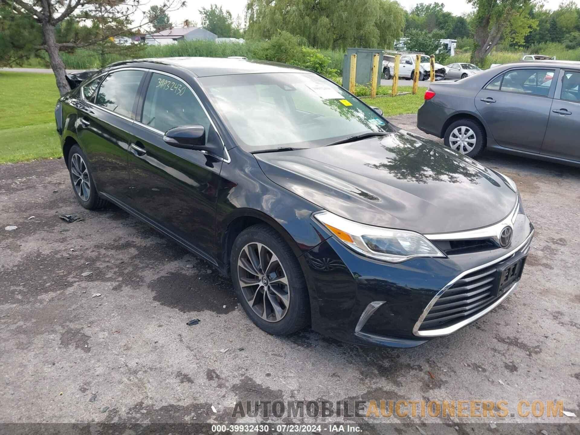 4T1BK1EB3HU258144 TOYOTA AVALON 2017