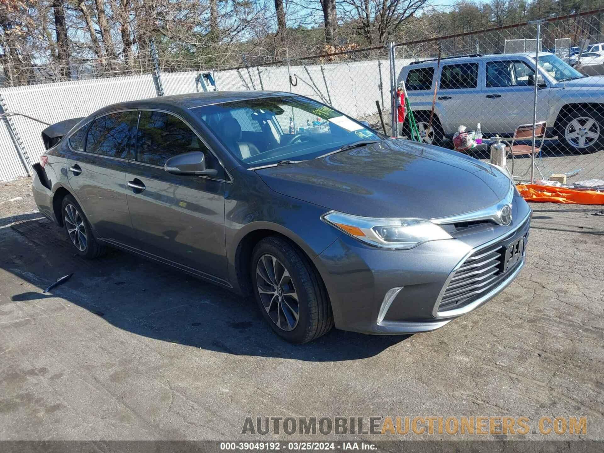 4T1BK1EB3JU283891 TOYOTA AVALON 2018