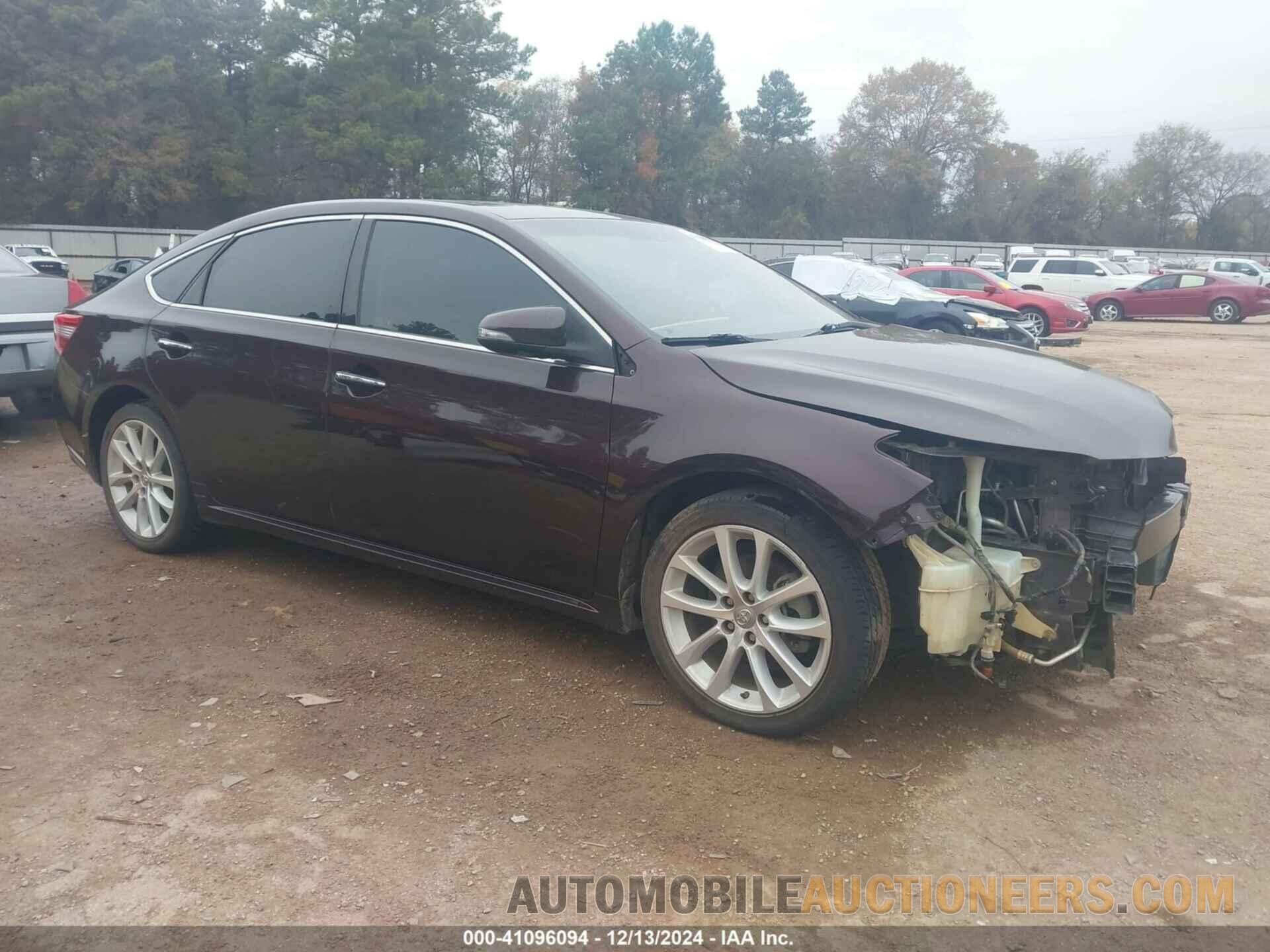 4T1BK1EB4FU139127 TOYOTA AVALON 2015