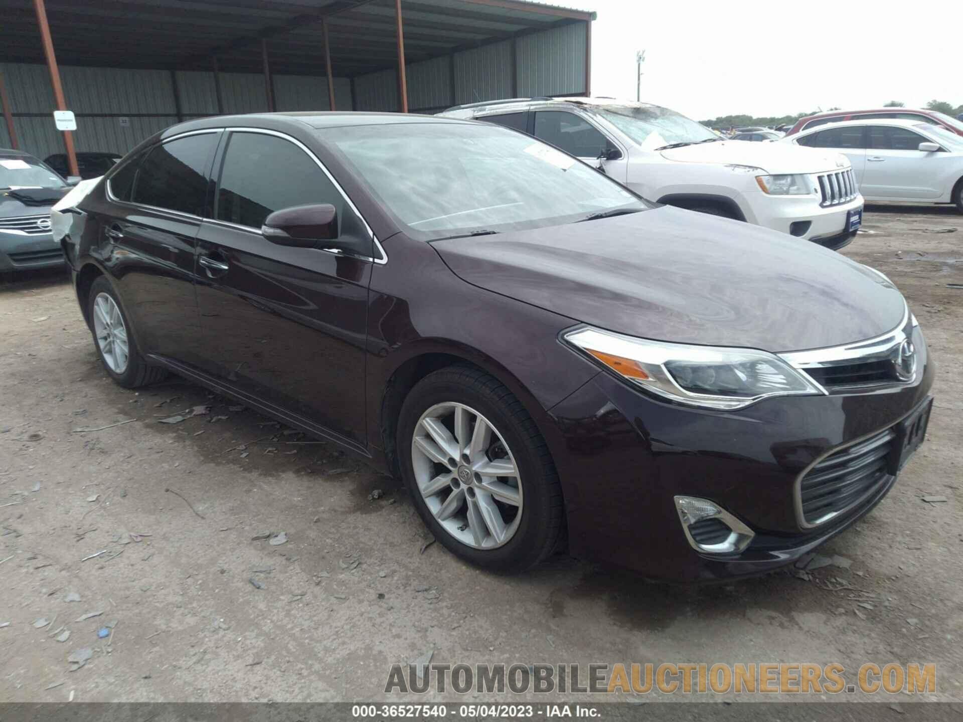 4T1BK1EB4FU146014 TOYOTA AVALON 2015