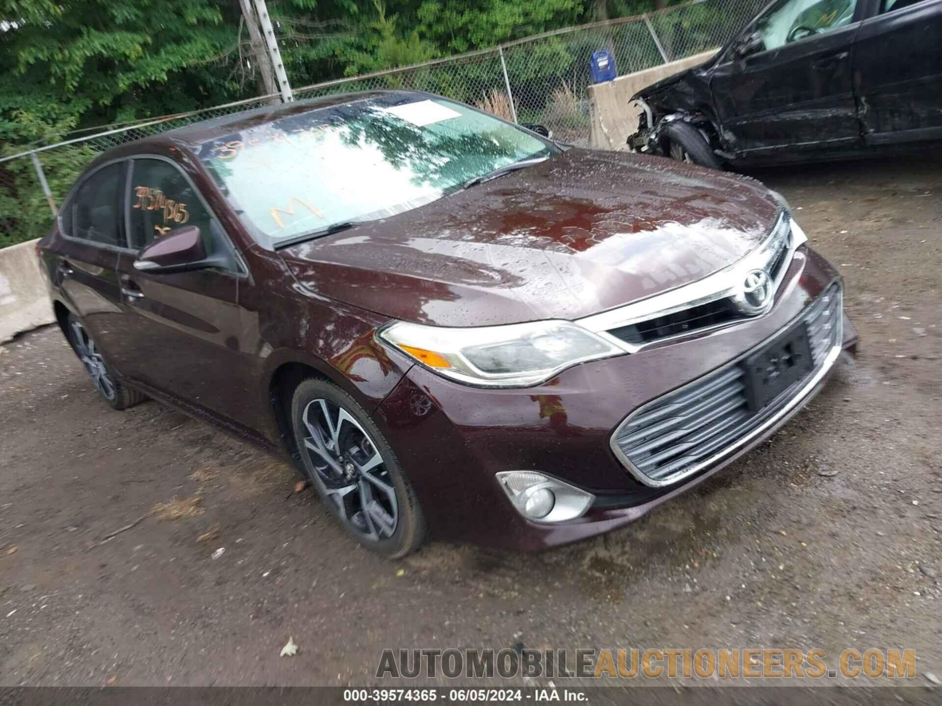 4T1BK1EB4FU149480 TOYOTA AVALON 2015