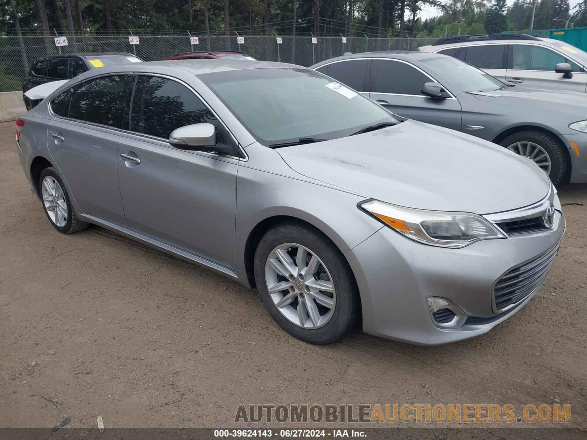 4T1BK1EB4FU156624 TOYOTA AVALON 2015