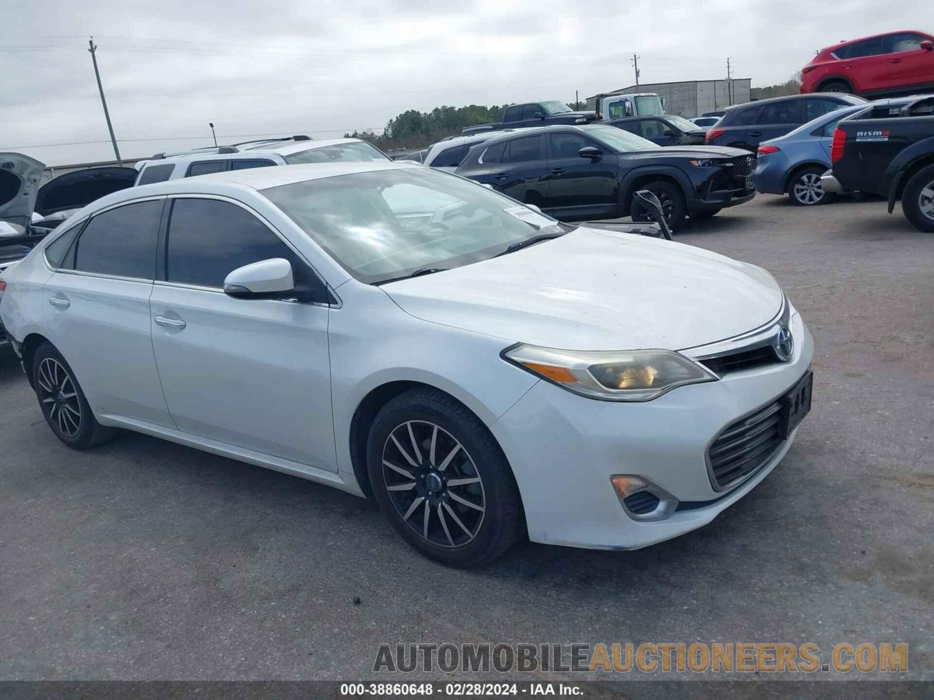 4T1BK1EB4FU157580 TOYOTA AVALON 2015