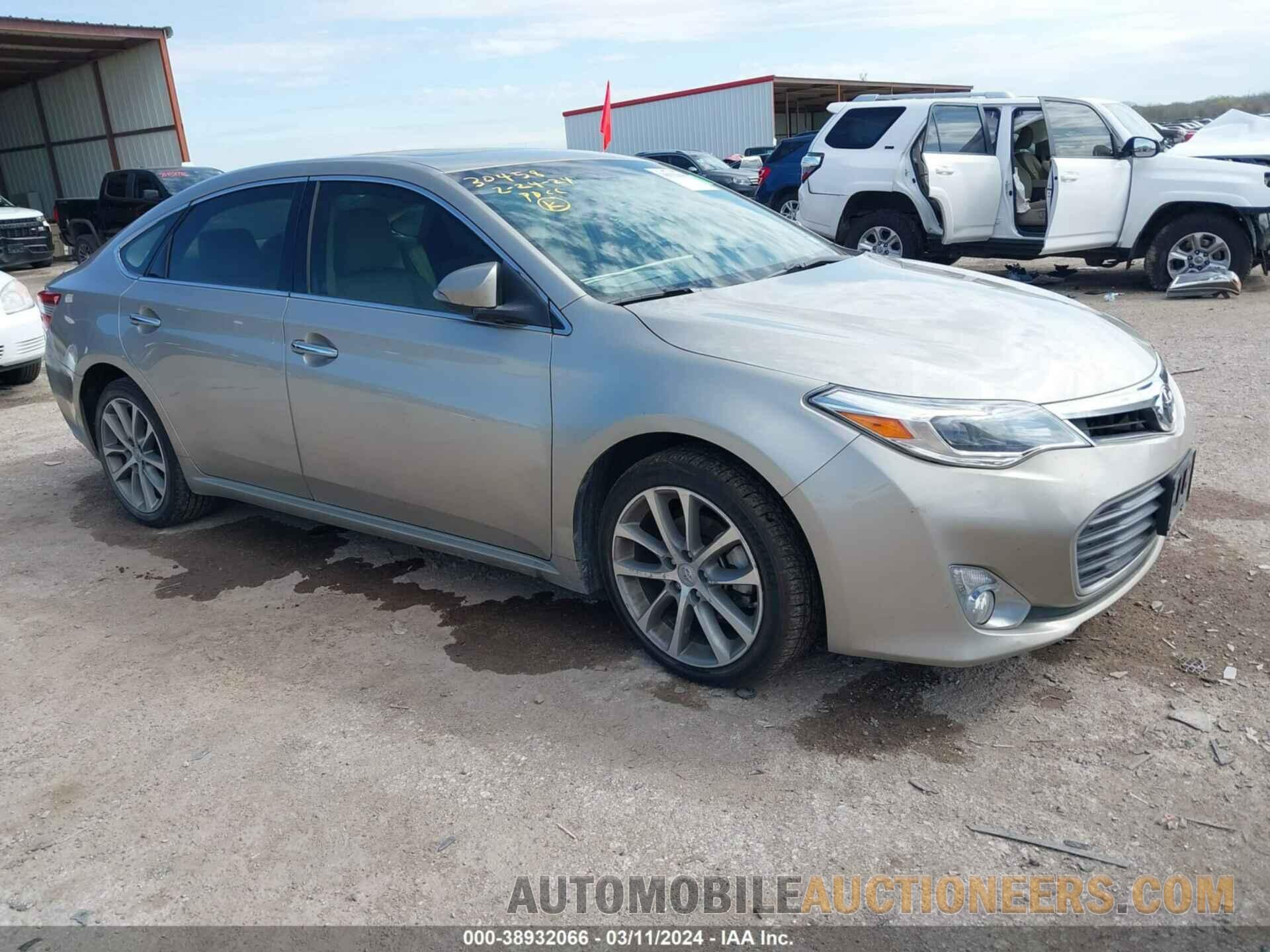 4T1BK1EB4FU186108 TOYOTA AVALON 2015