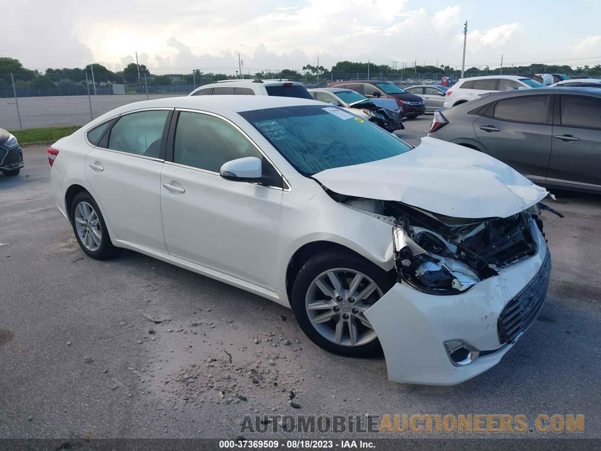 4T1BK1EB4FU187307 TOYOTA AVALON 2015