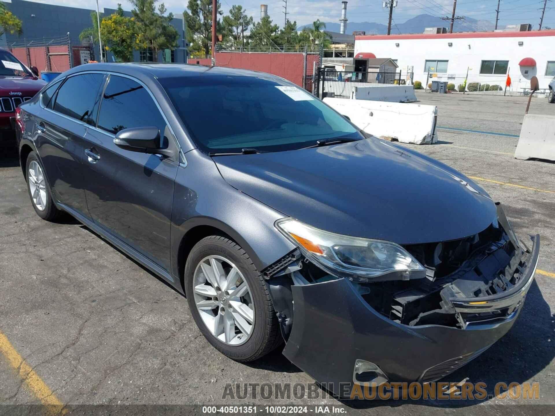 4T1BK1EB4FU189395 TOYOTA AVALON 2015