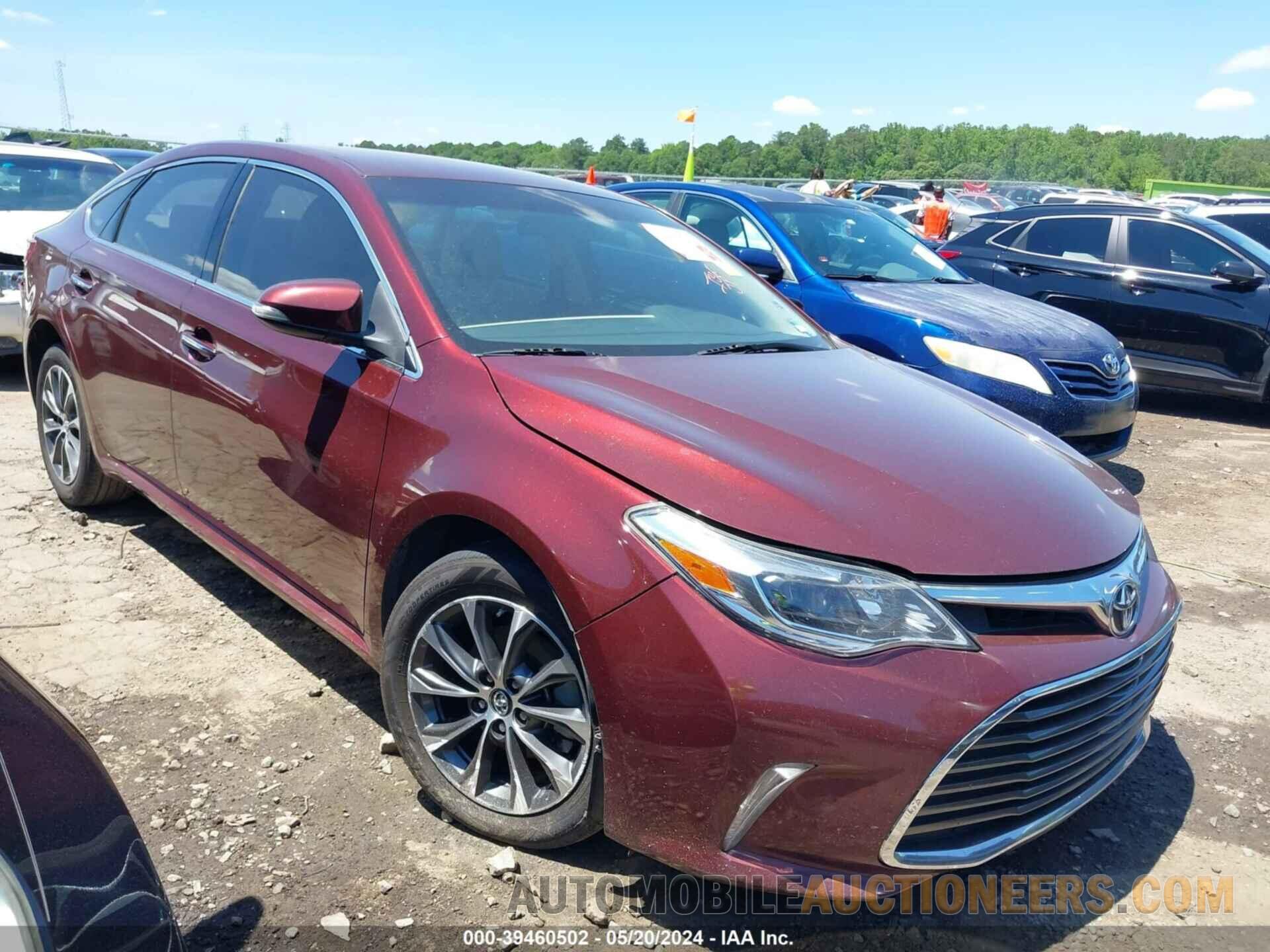 4T1BK1EB4GU224499 TOYOTA AVALON 2016