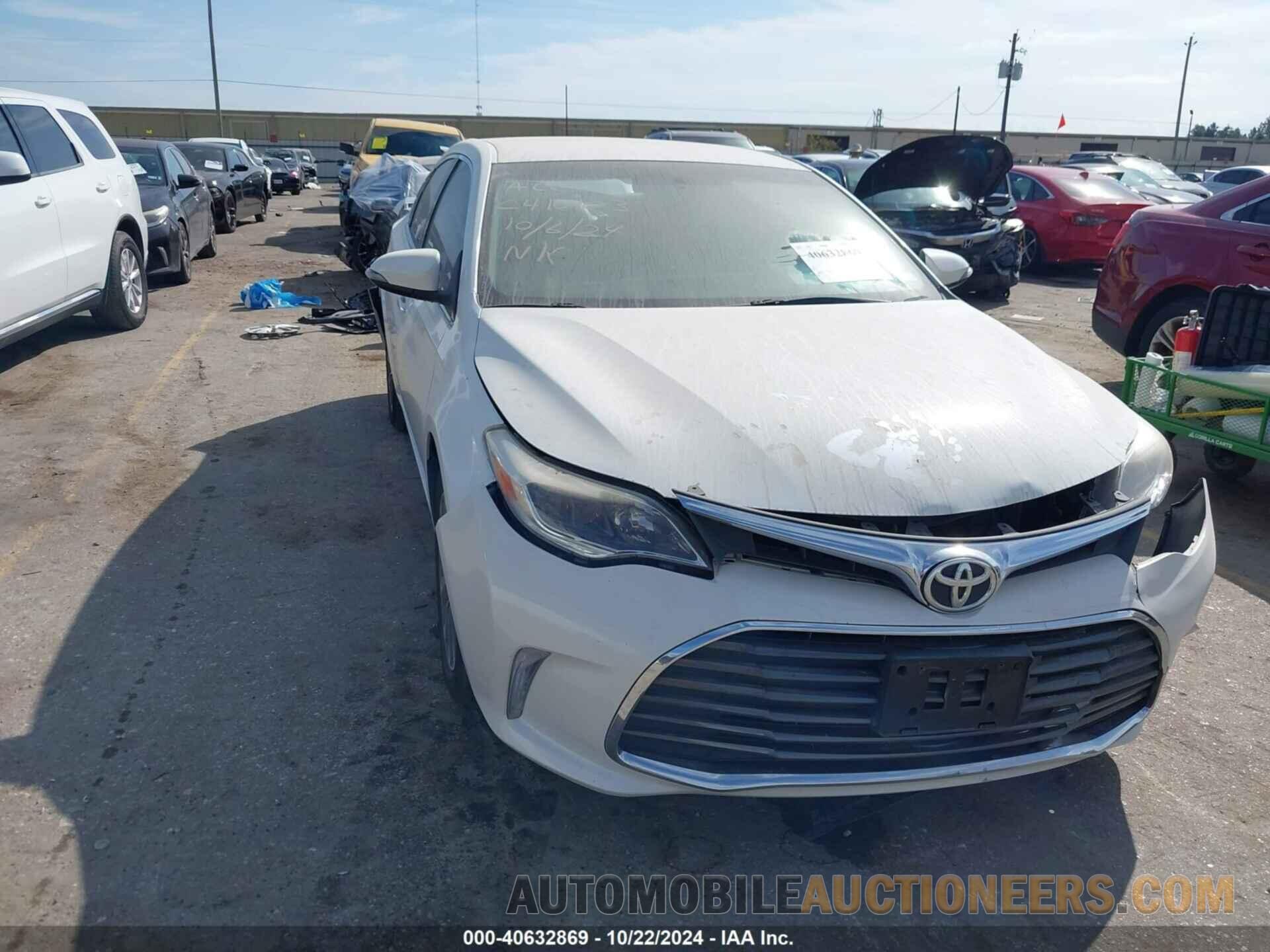 4T1BK1EB4GU228777 TOYOTA AVALON 2016