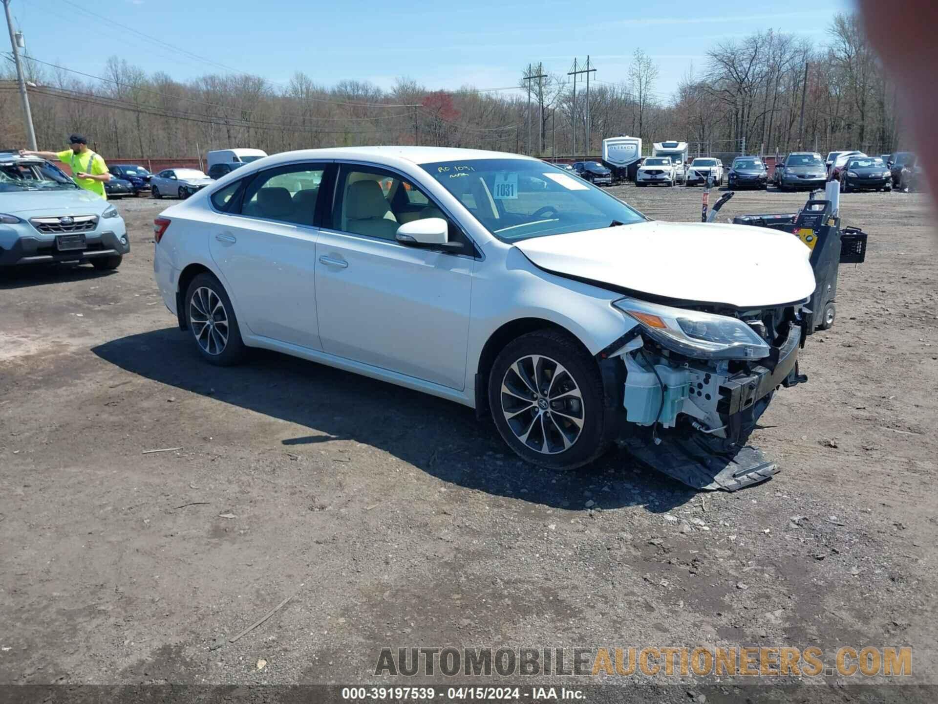 4T1BK1EB4GU236460 TOYOTA AVALON 2016