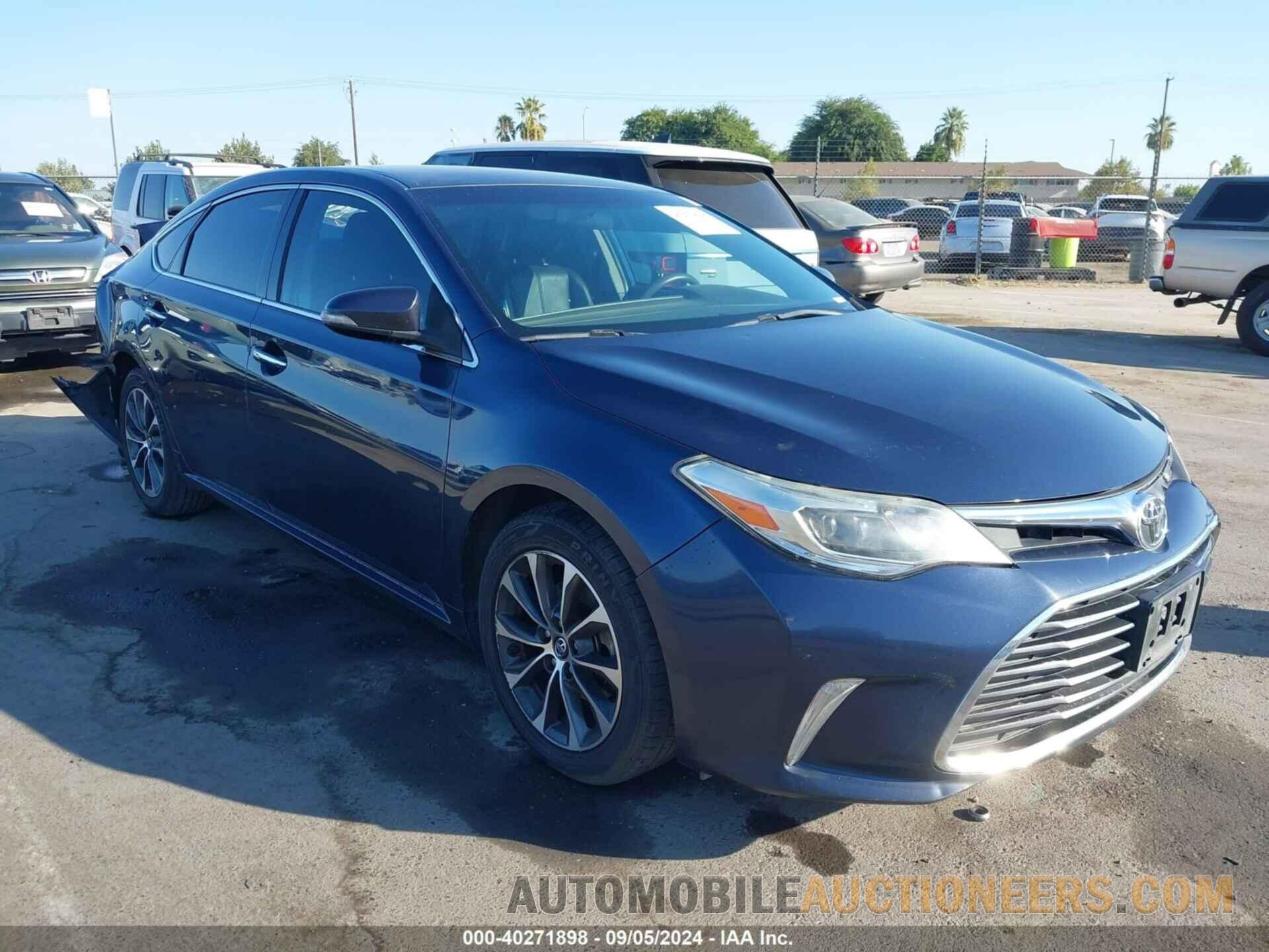 4T1BK1EB4GU237897 TOYOTA AVALON 2016