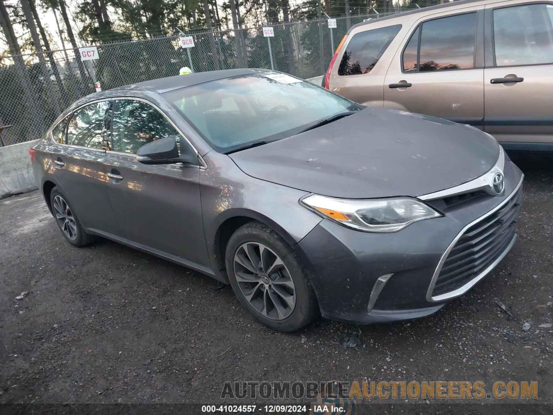 4T1BK1EB5GU203757 TOYOTA AVALON 2016