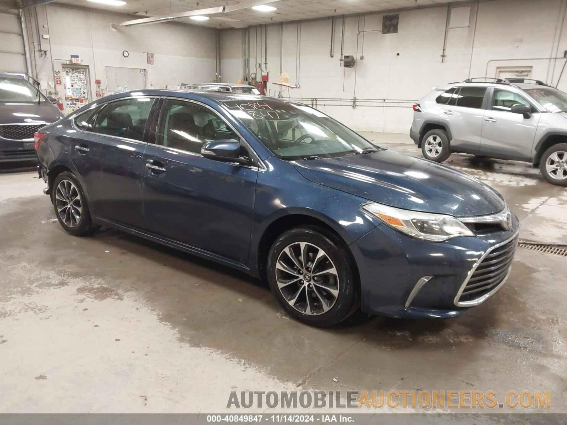 4T1BK1EB5HU256640 TOYOTA AVALON 2017