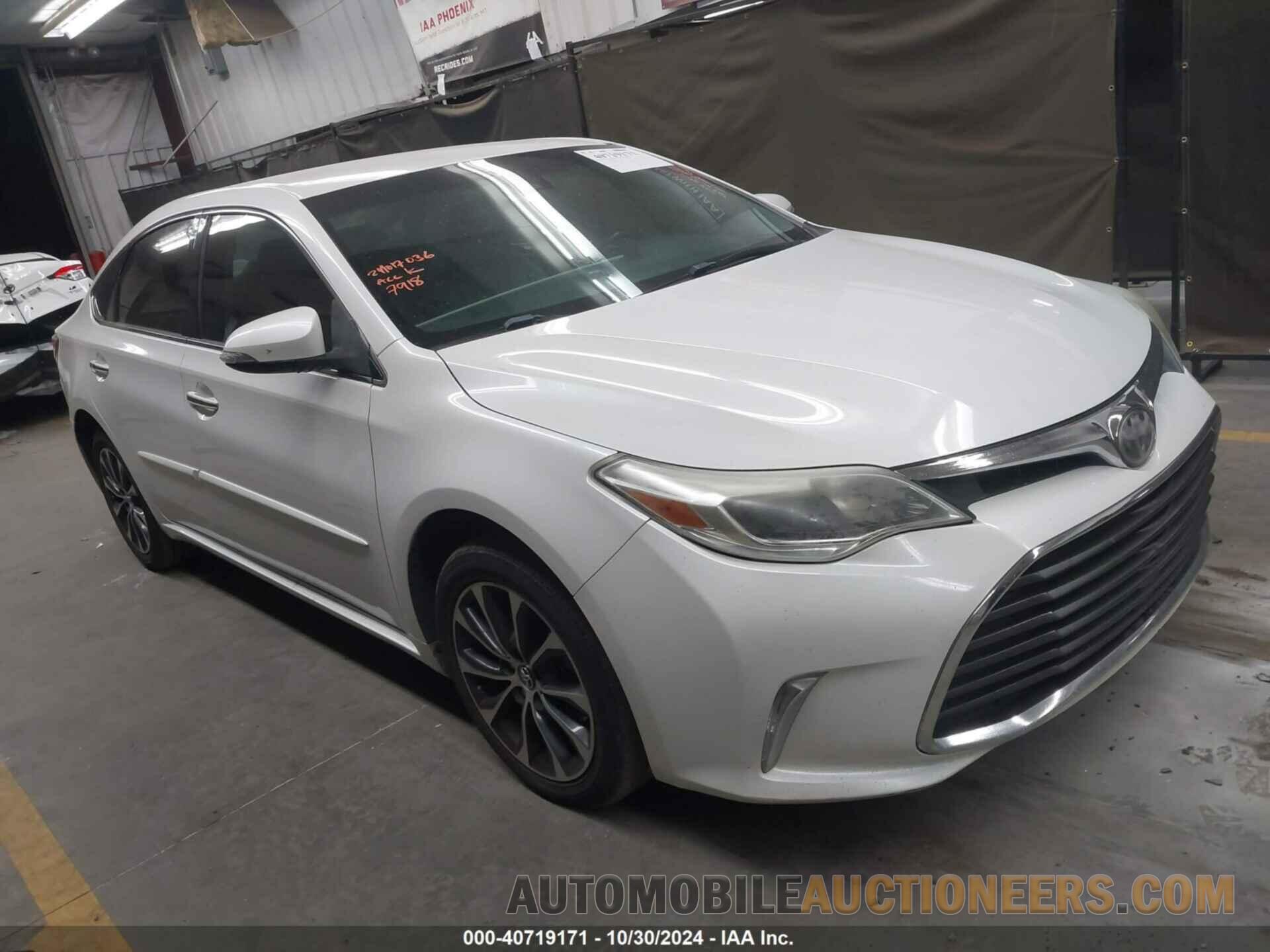 4T1BK1EB5JU267918 TOYOTA AVALON 2018