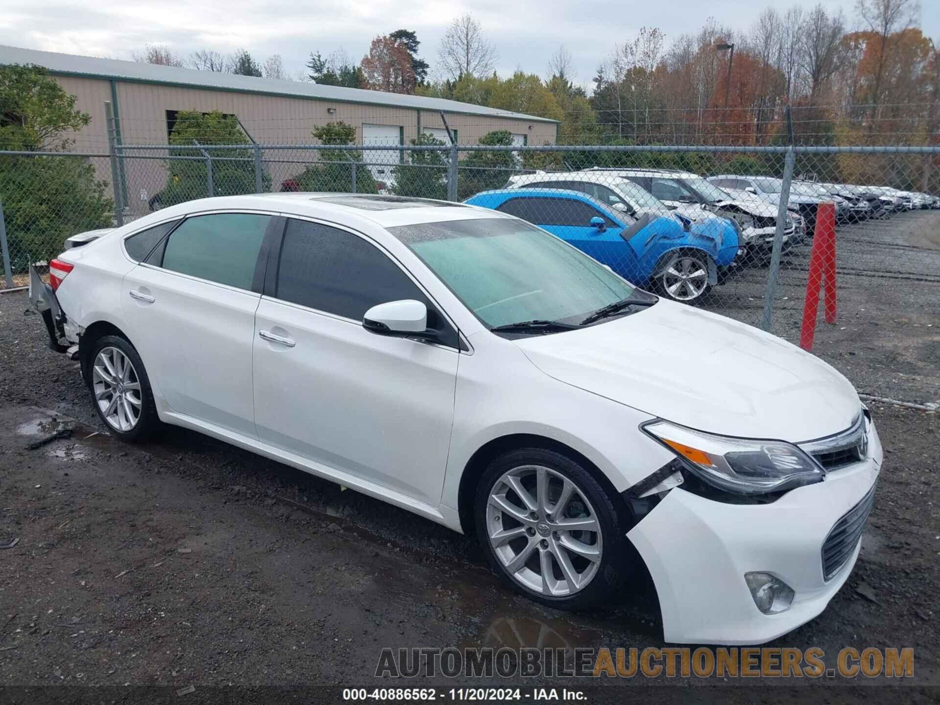 4T1BK1EB6DU012148 TOYOTA AVALON 2013