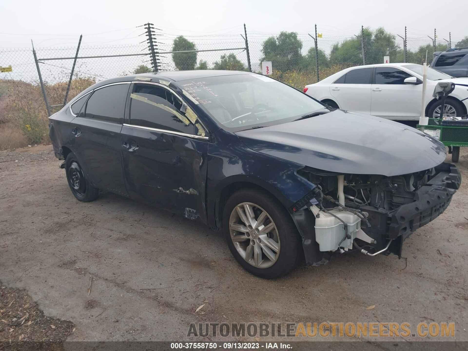 4T1BK1EB6FU144152 TOYOTA AVALON 2015