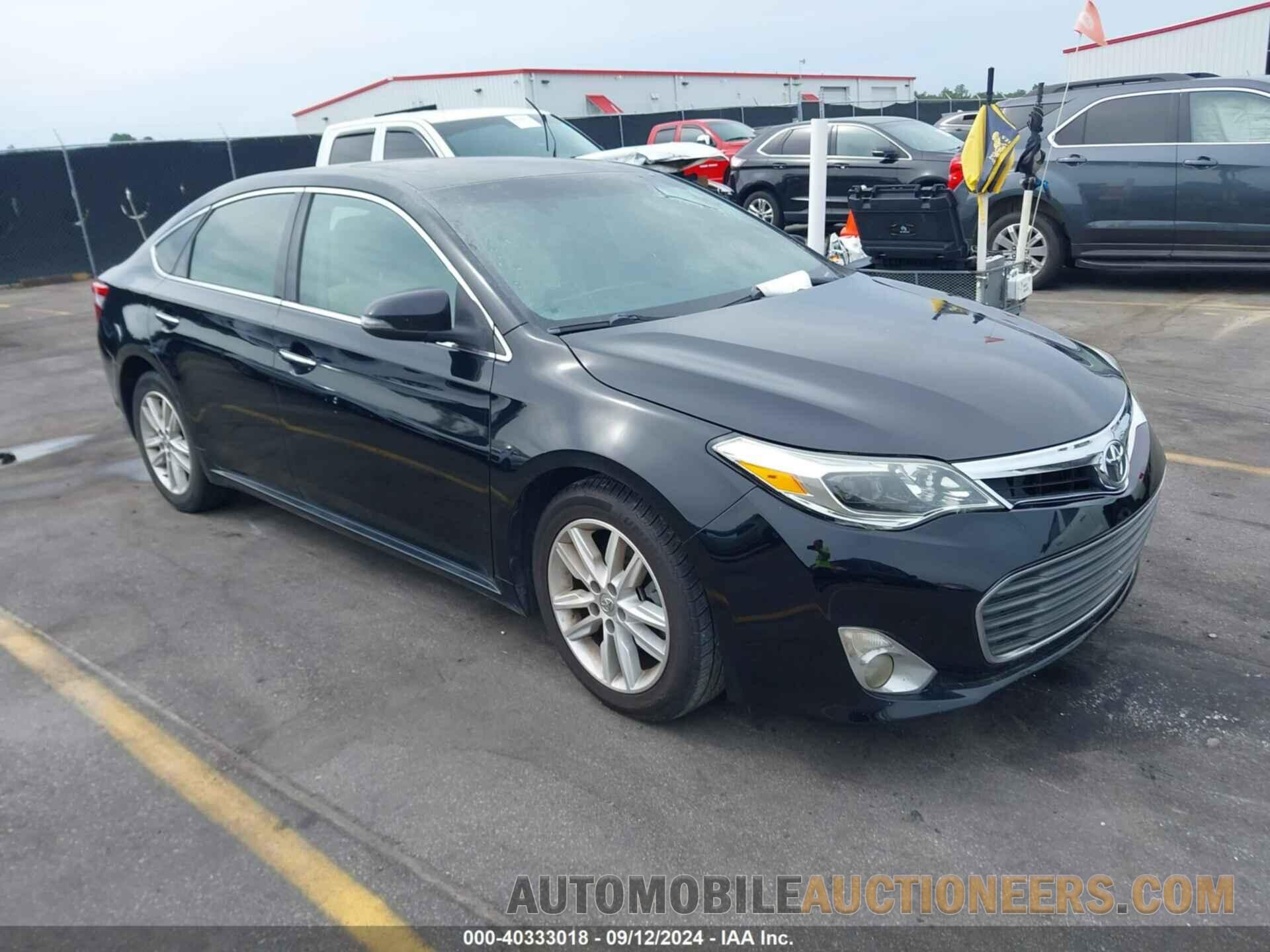 4T1BK1EB6FU153689 TOYOTA AVALON 2015