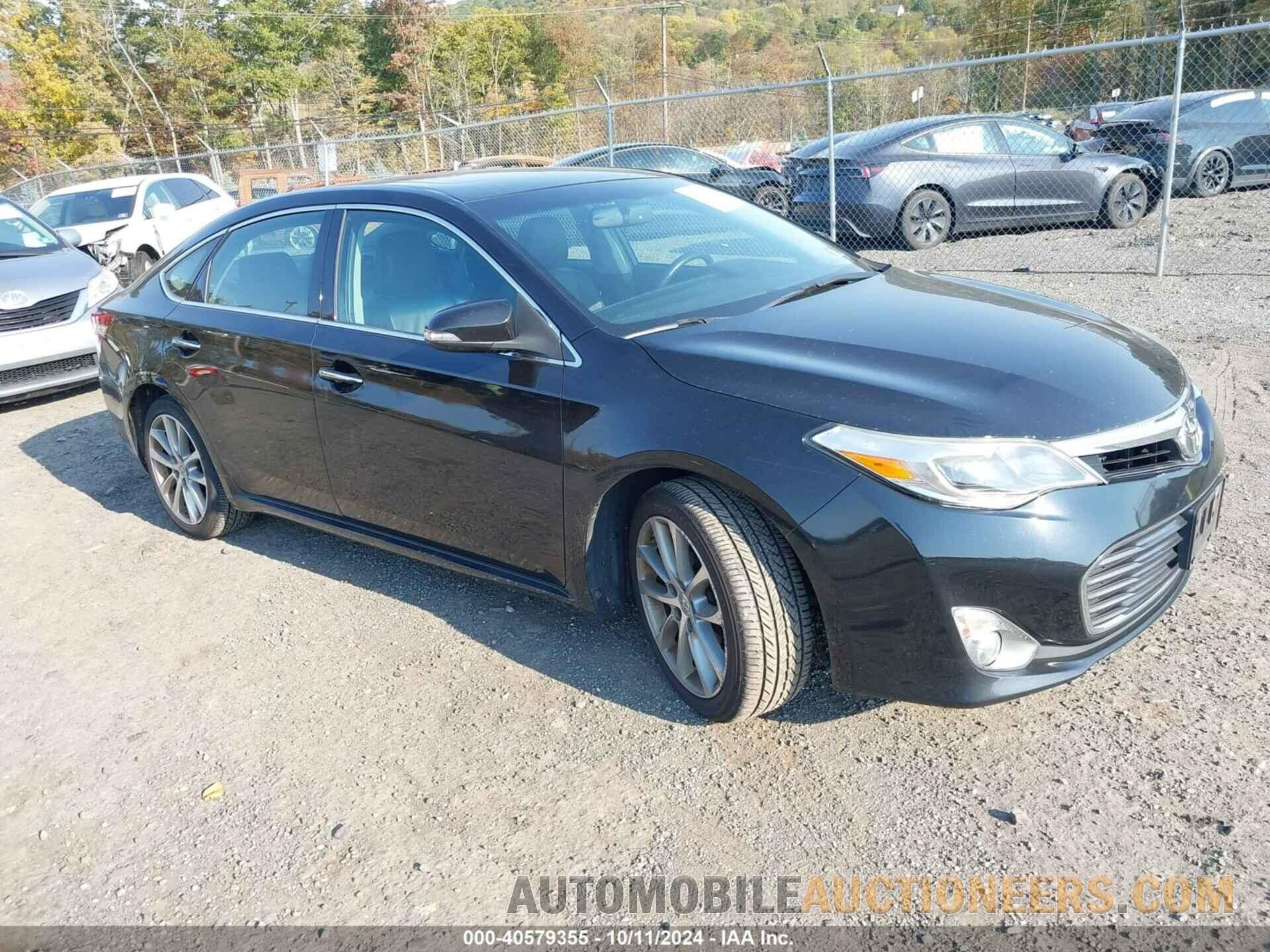 4T1BK1EB6FU158262 TOYOTA AVALON 2015