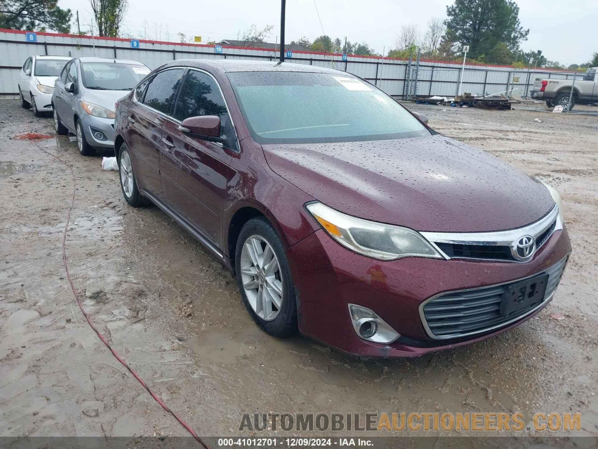 4T1BK1EB6FU158567 TOYOTA AVALON 2015