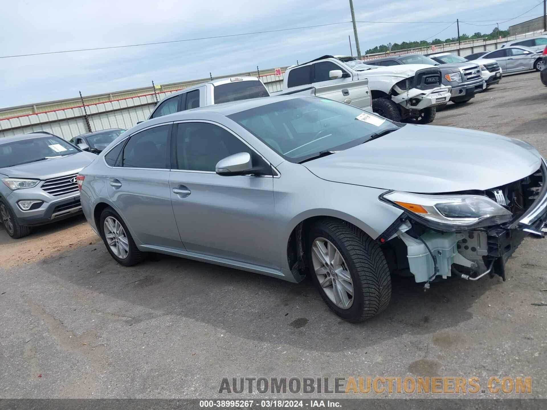 4T1BK1EB6FU167656 TOYOTA AVALON 2015