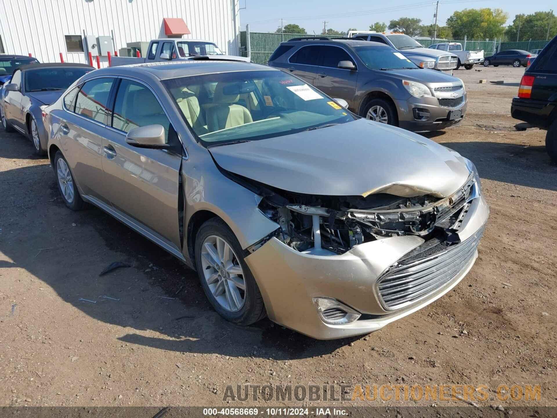 4T1BK1EB6FU177832 TOYOTA AVALON 2015