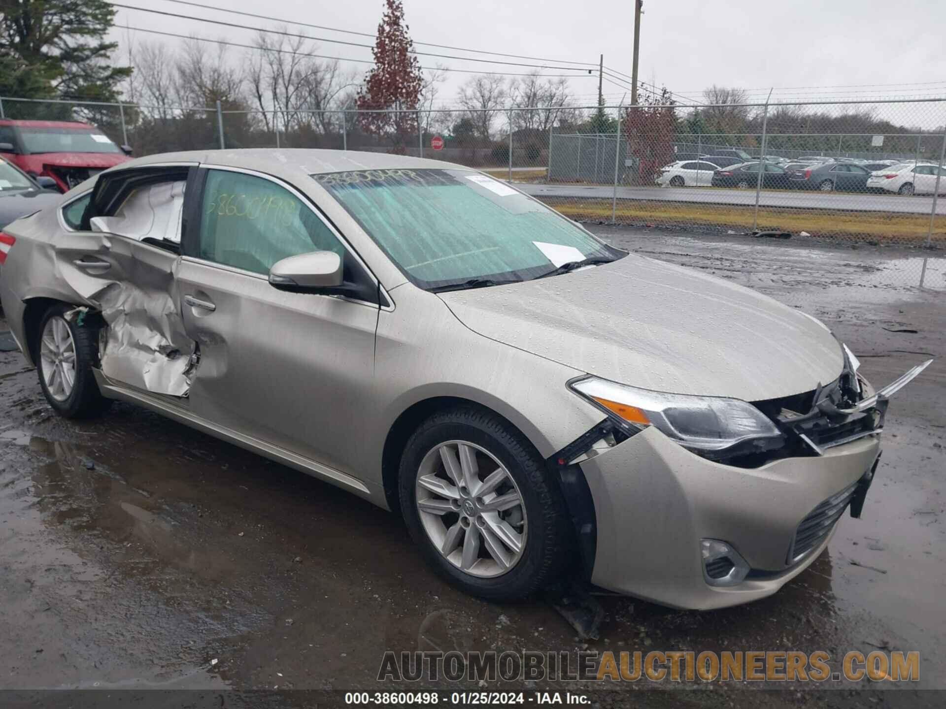 4T1BK1EB6FU186269 TOYOTA AVALON 2015