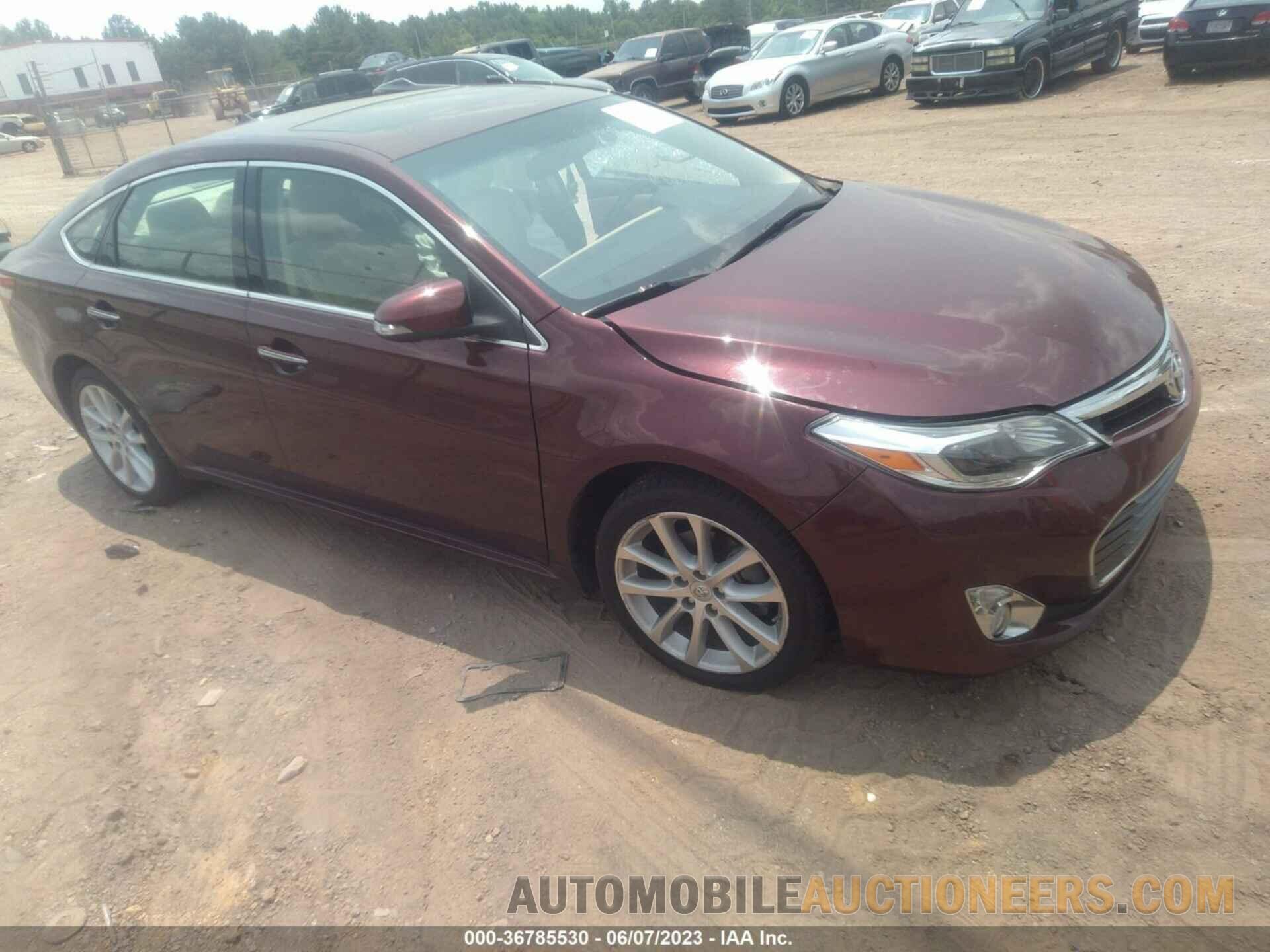 4T1BK1EB6FU192220 TOYOTA AVALON 2015