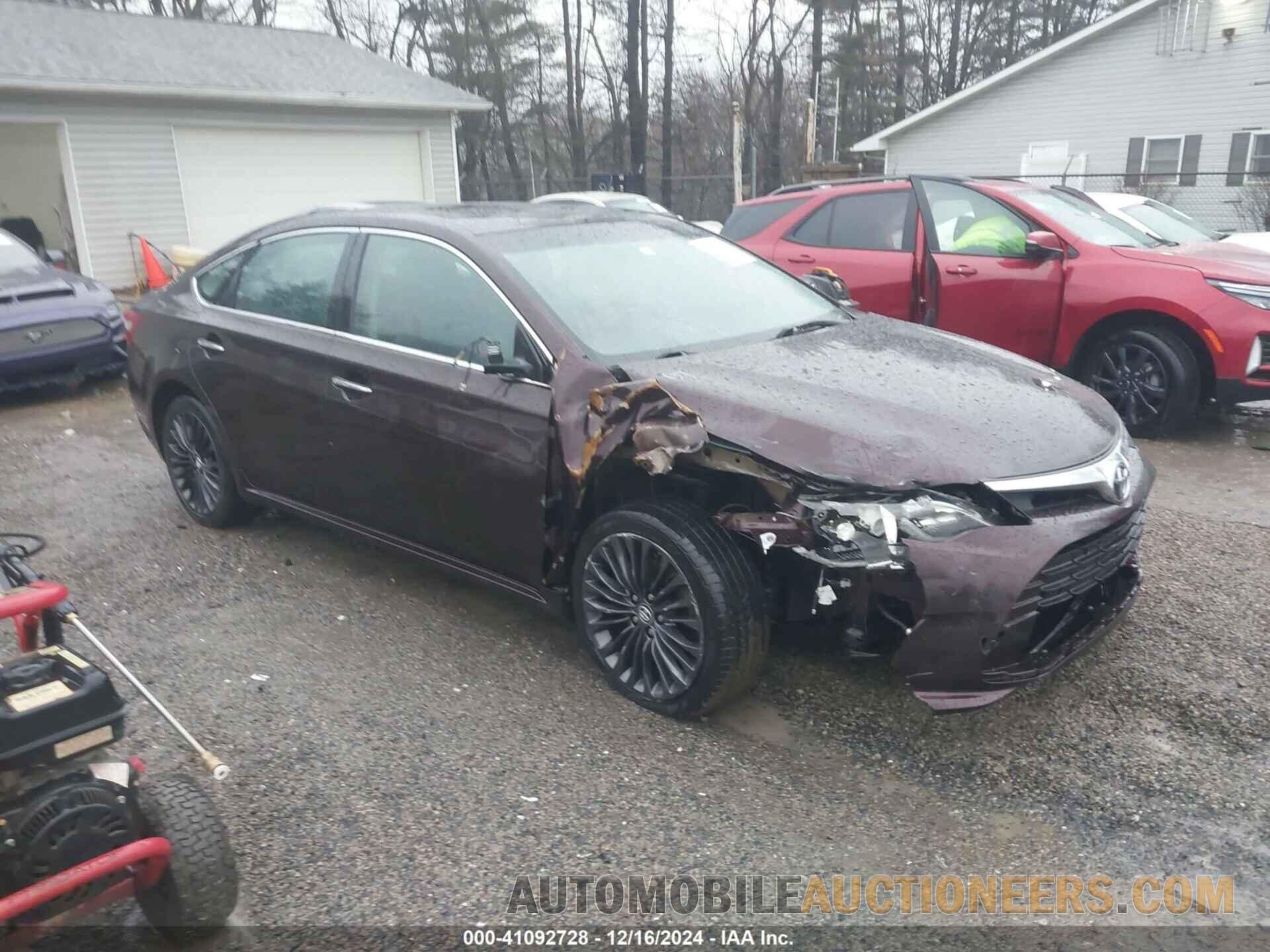 4T1BK1EB6GU205744 TOYOTA AVALON 2016