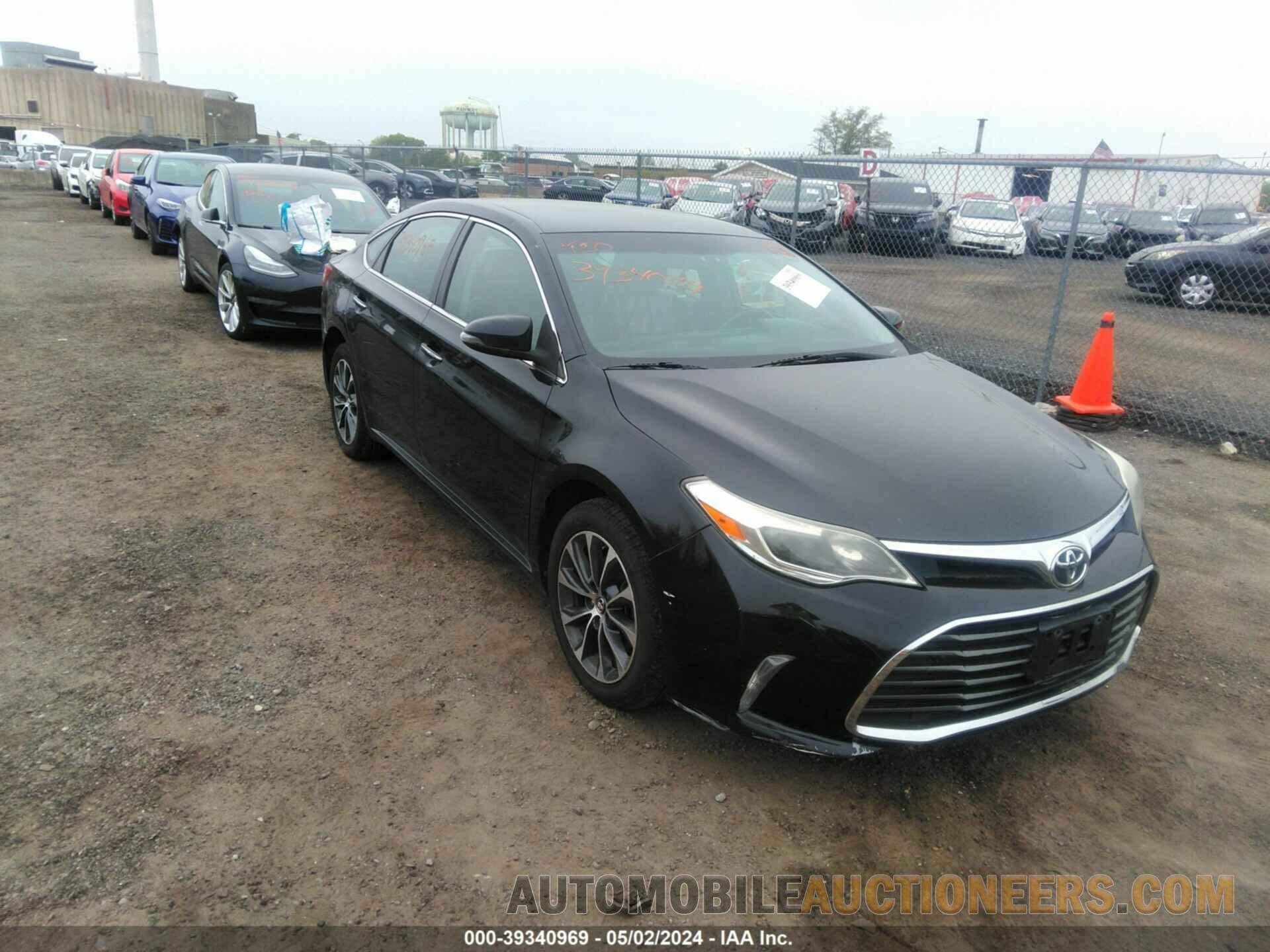 4T1BK1EB6GU207378 TOYOTA AVALON 2016