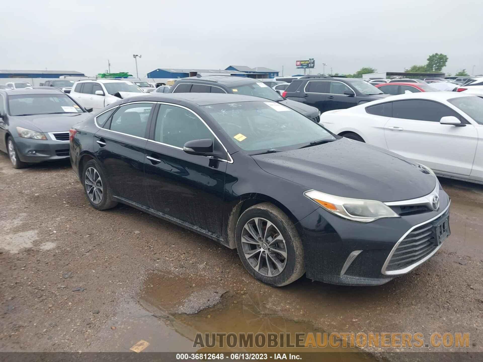 4T1BK1EB6GU218705 TOYOTA AVALON 2016