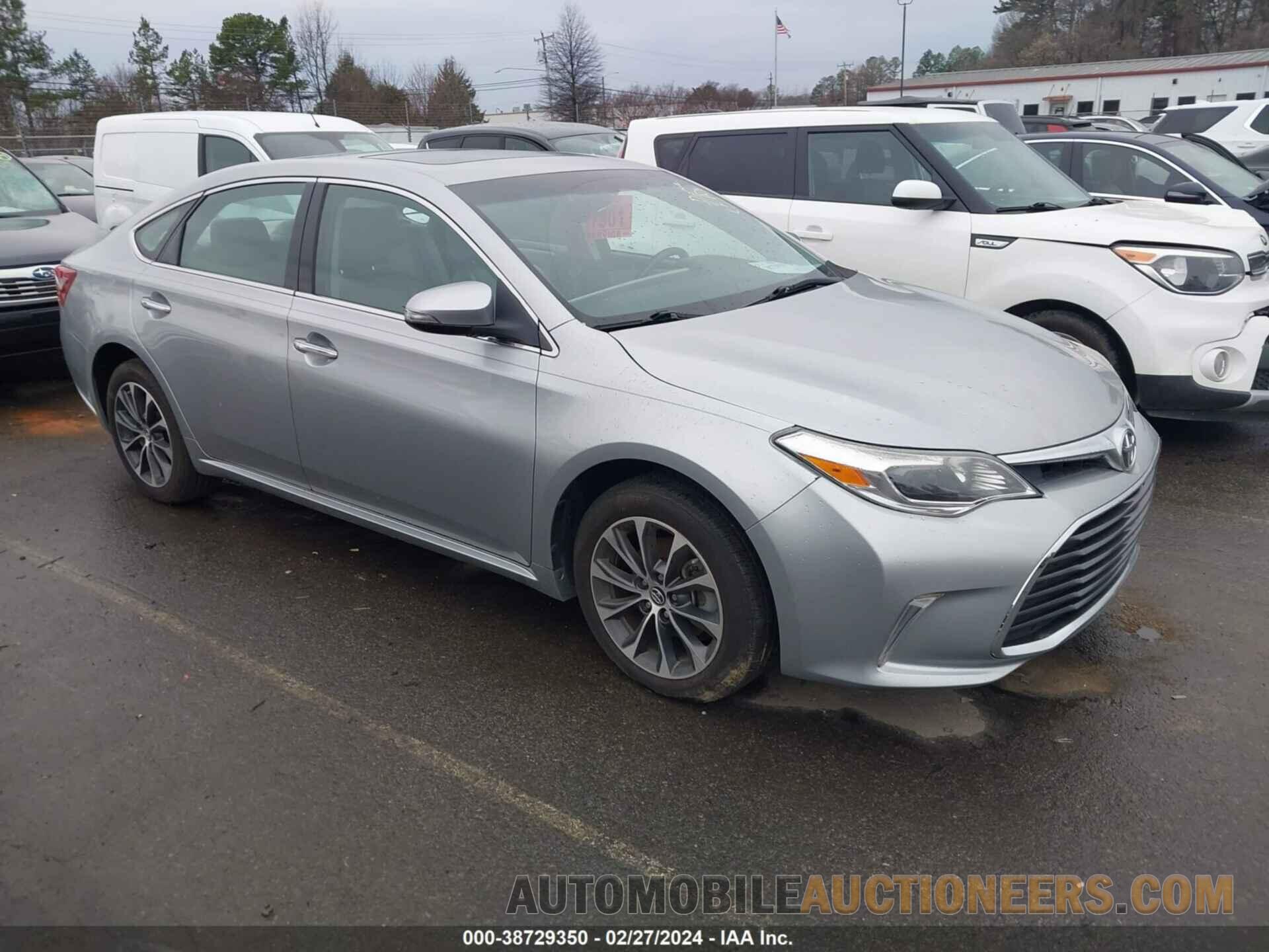 4T1BK1EB6GU222026 TOYOTA AVALON 2016