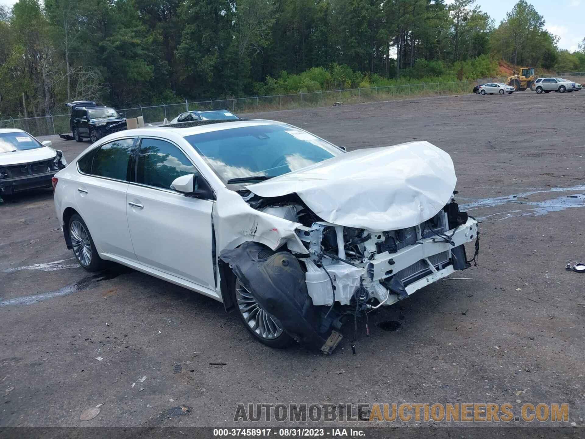 4T1BK1EB6GU229526 TOYOTA AVALON 2016