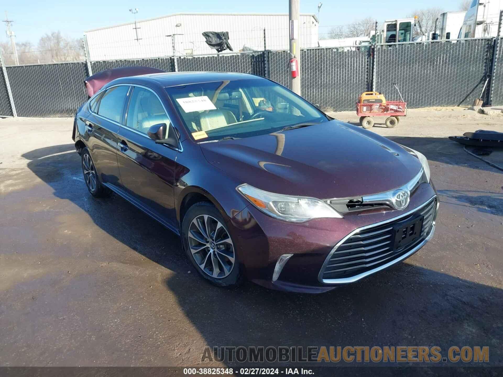 4T1BK1EB6GU242826 TOYOTA AVALON 2016