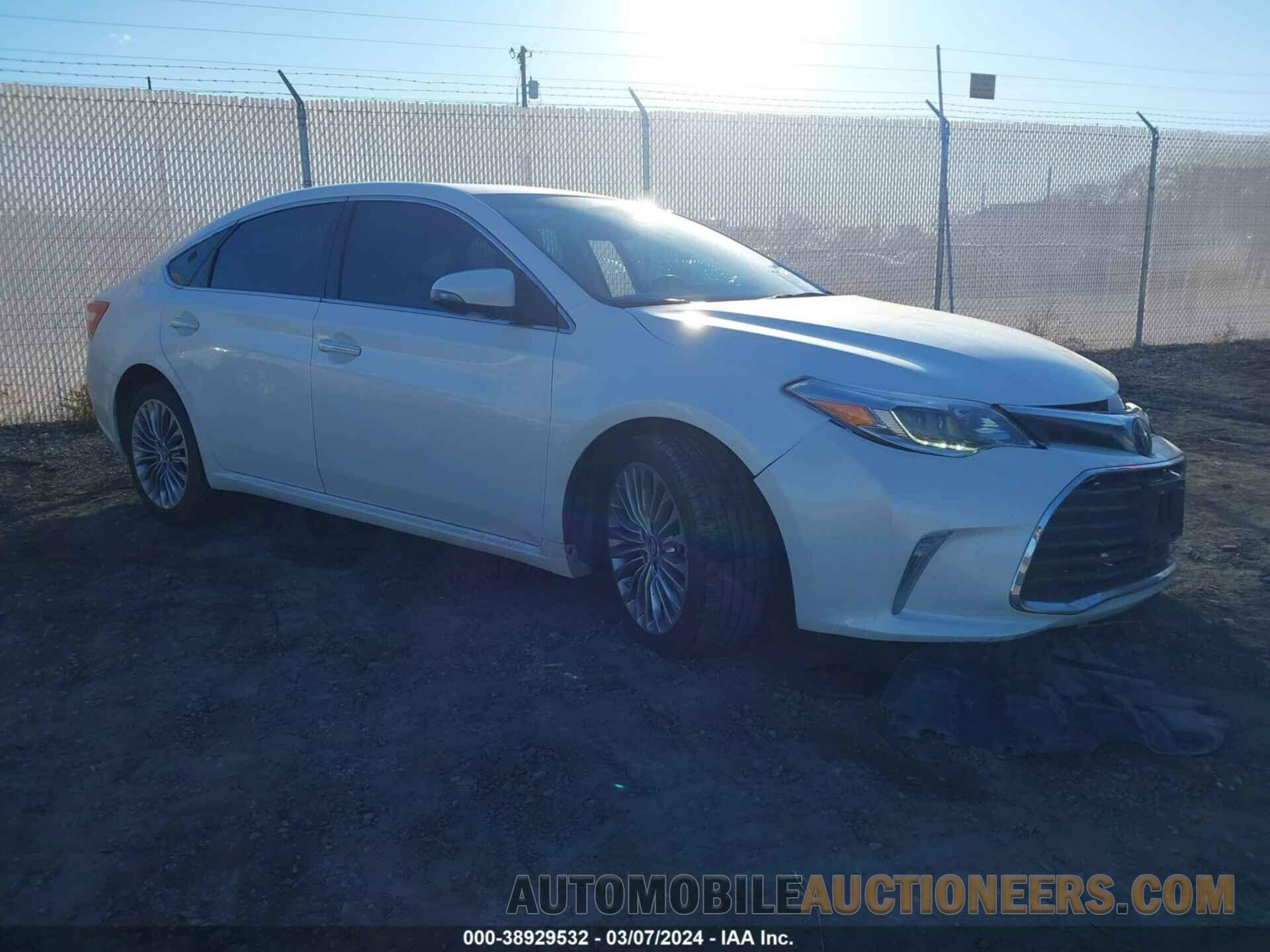 4T1BK1EB6HU243783 TOYOTA AVALON 2017