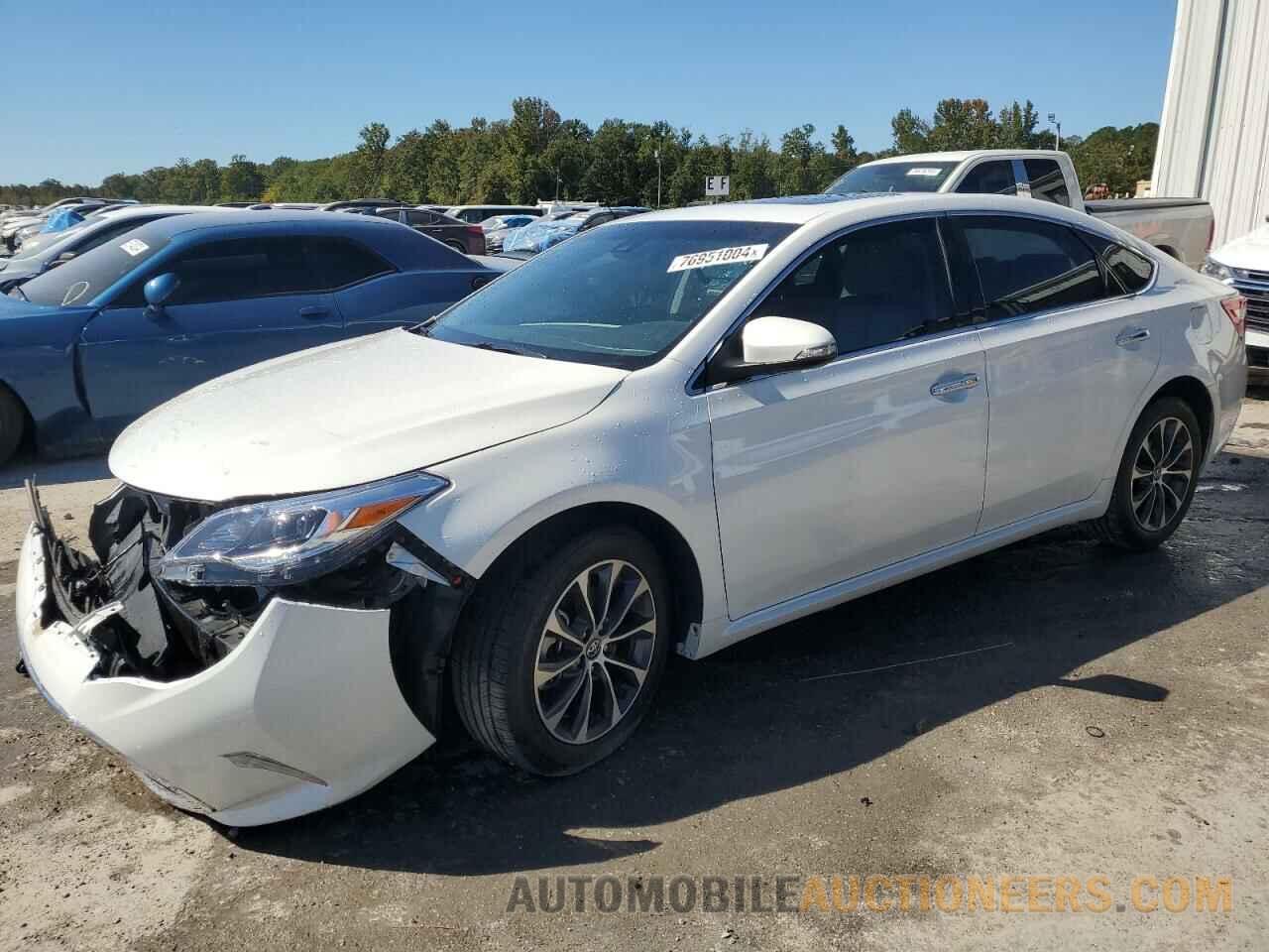 4T1BK1EB6HU256971 TOYOTA AVALON 2017