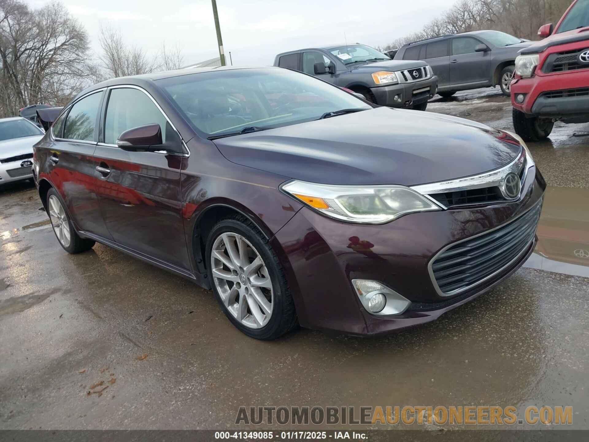 4T1BK1EB7EU096630 TOYOTA AVALON 2014