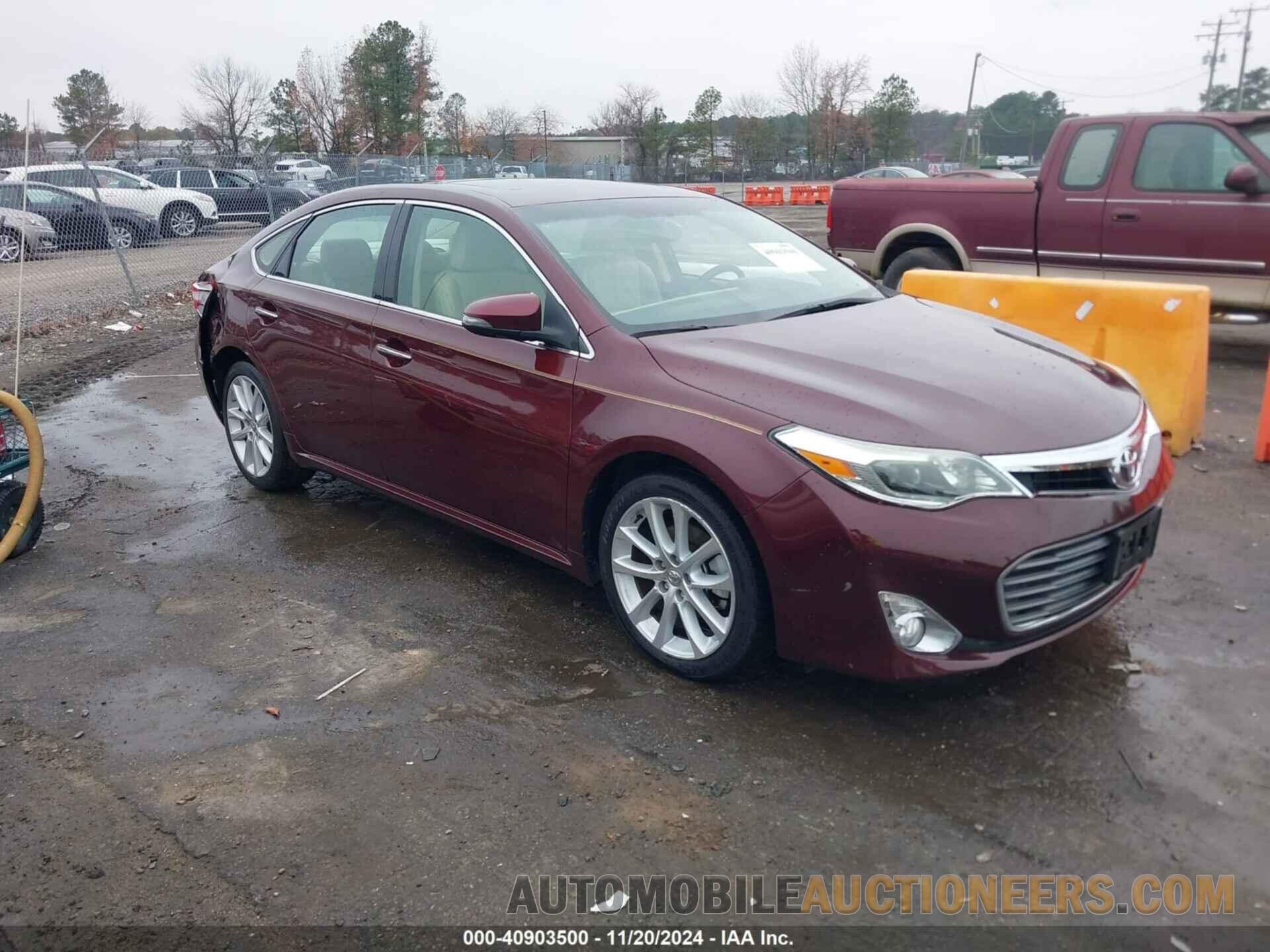 4T1BK1EB7EU107268 TOYOTA AVALON 2014