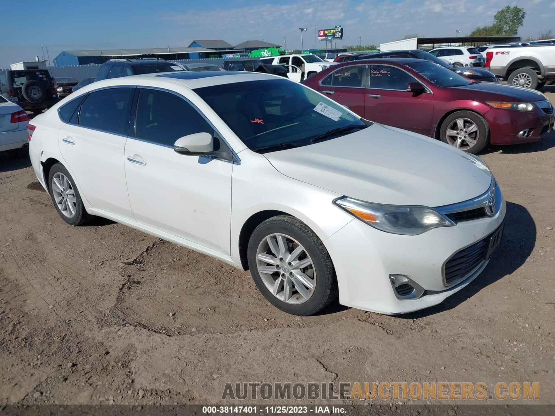 4T1BK1EB7FU141907 TOYOTA AVALON 2015