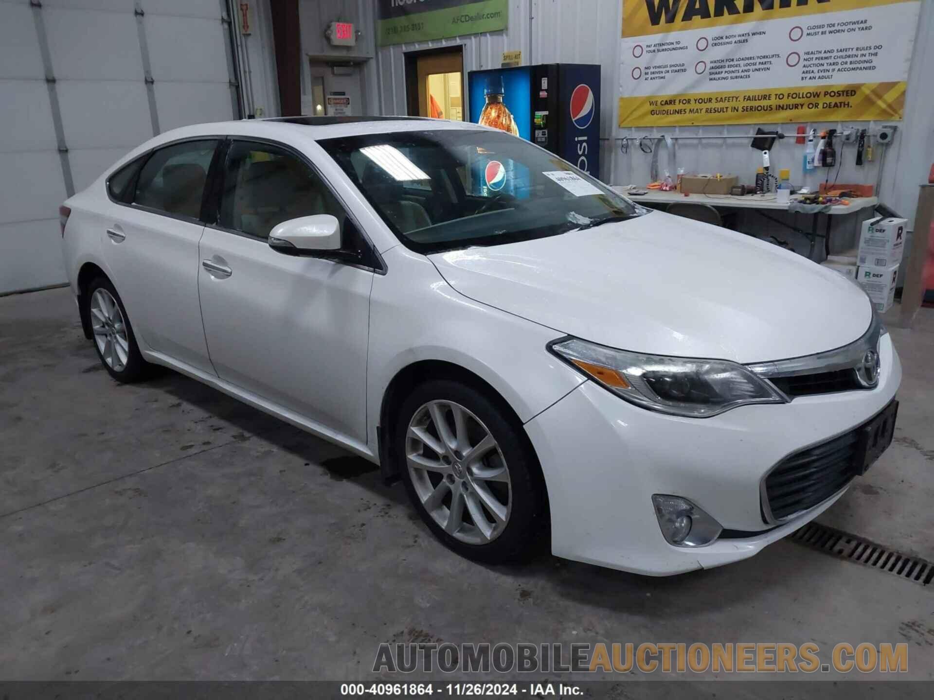 4T1BK1EB7FU152986 TOYOTA AVALON 2015