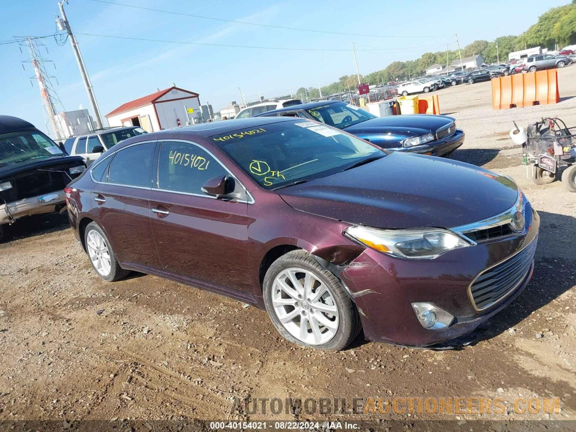 4T1BK1EB7FU171439 TOYOTA AVALON 2015