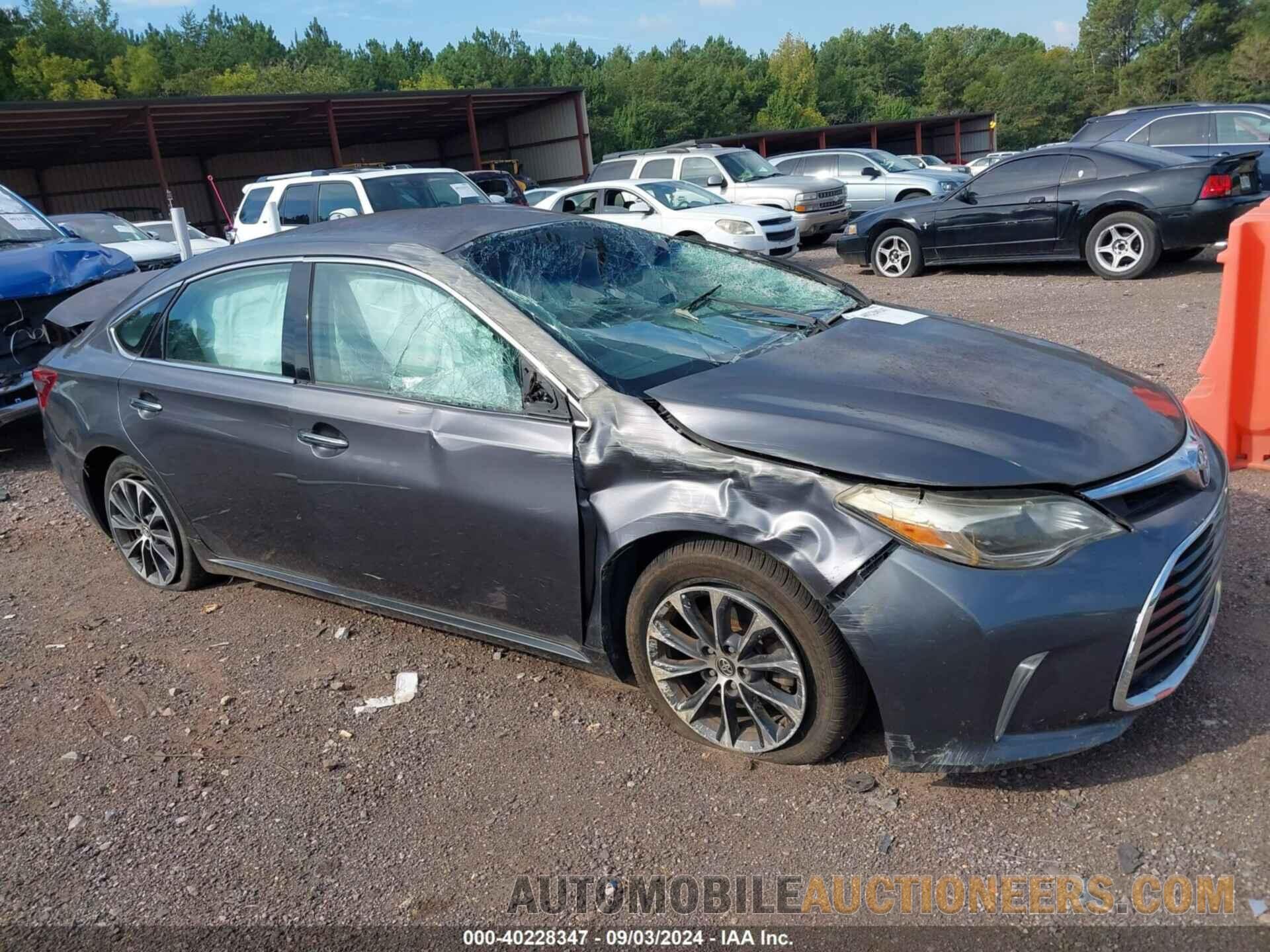 4T1BK1EB7GU201329 TOYOTA AVALON 2016