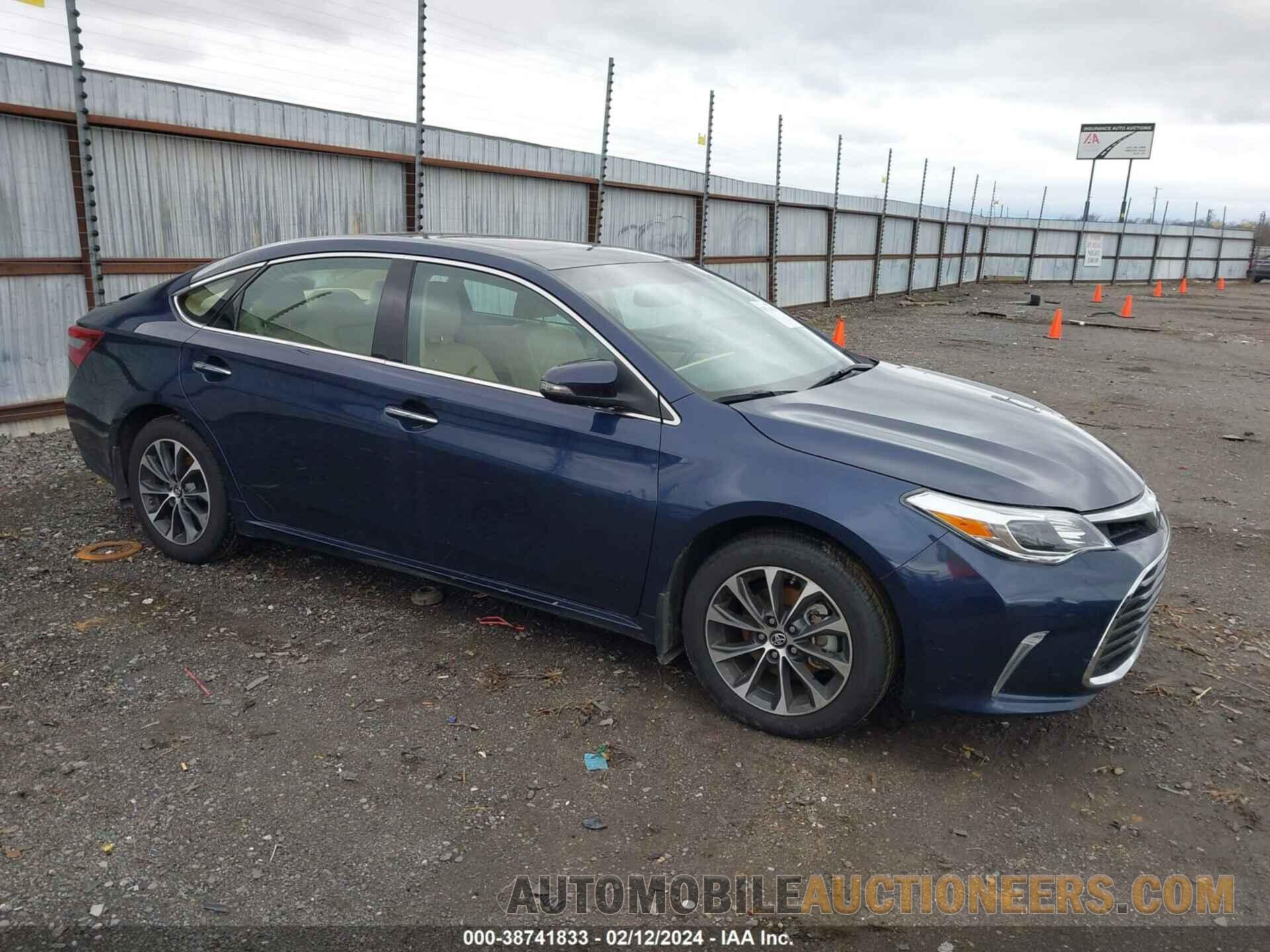 4T1BK1EB7GU210791 TOYOTA AVALON 2016