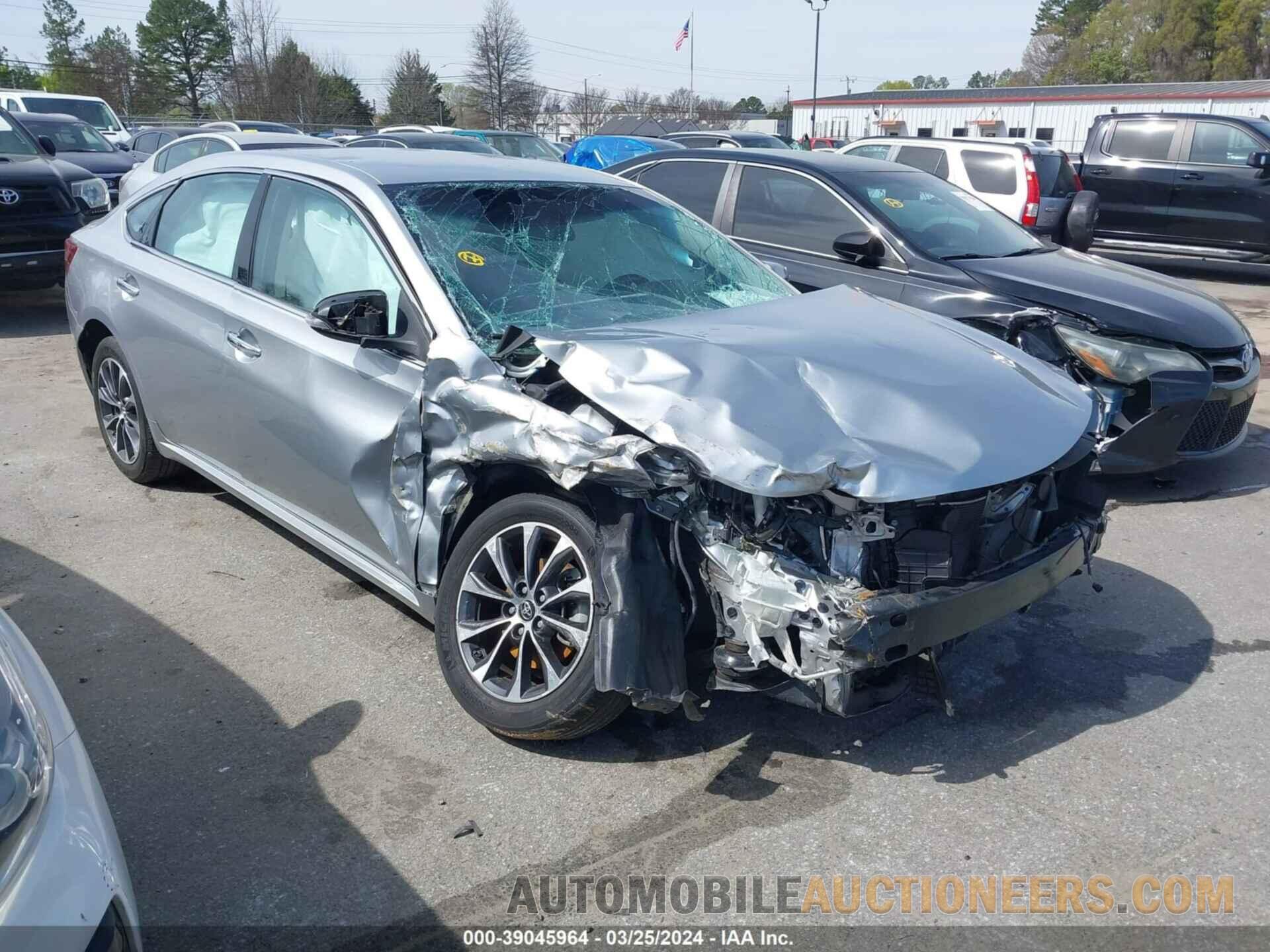 4T1BK1EB7GU211777 TOYOTA AVALON 2016